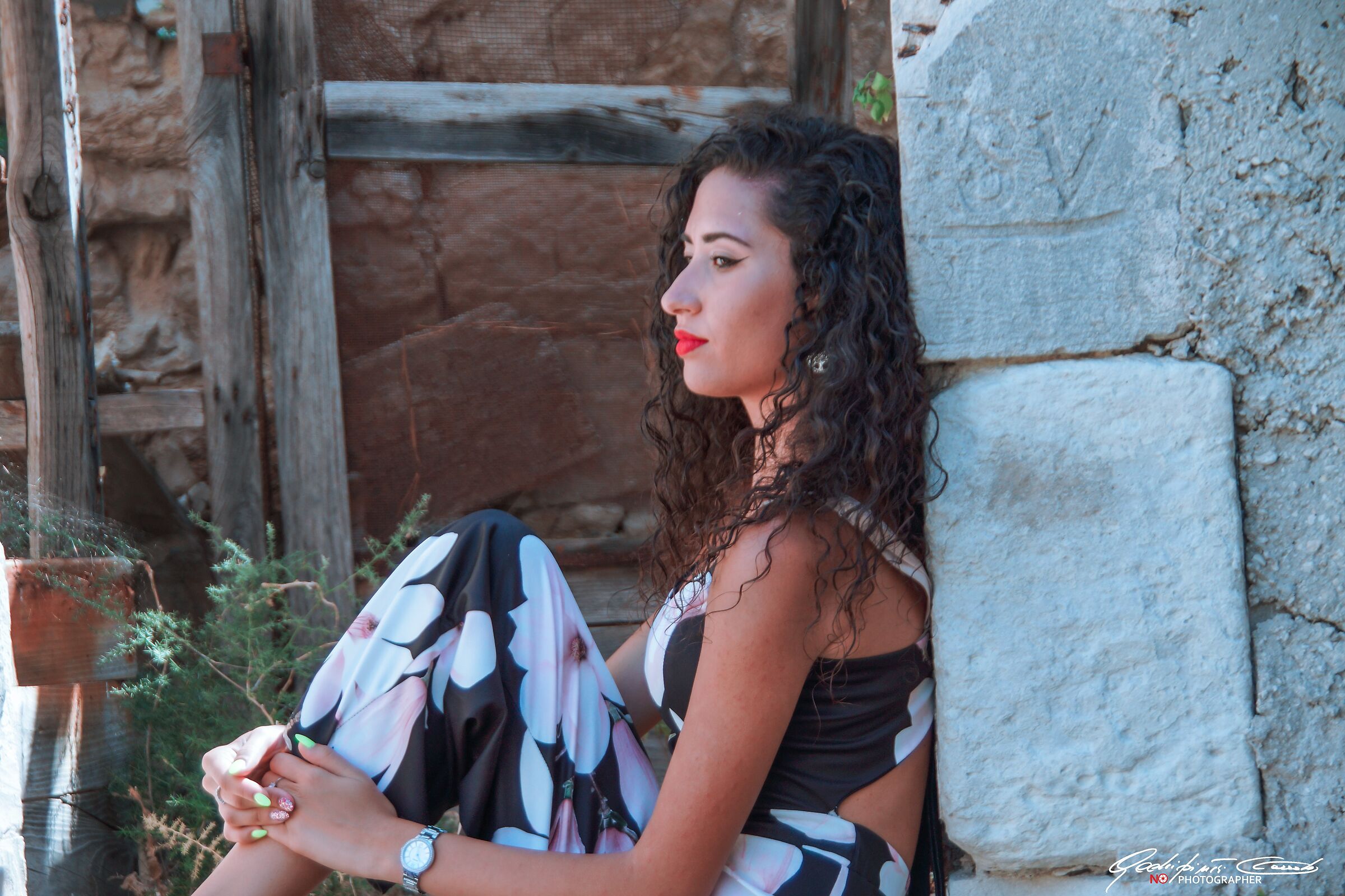 Immersa nei pensieri