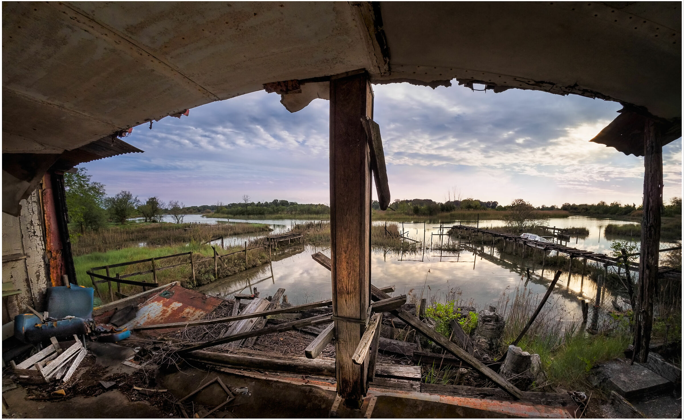 History of a fishing shed