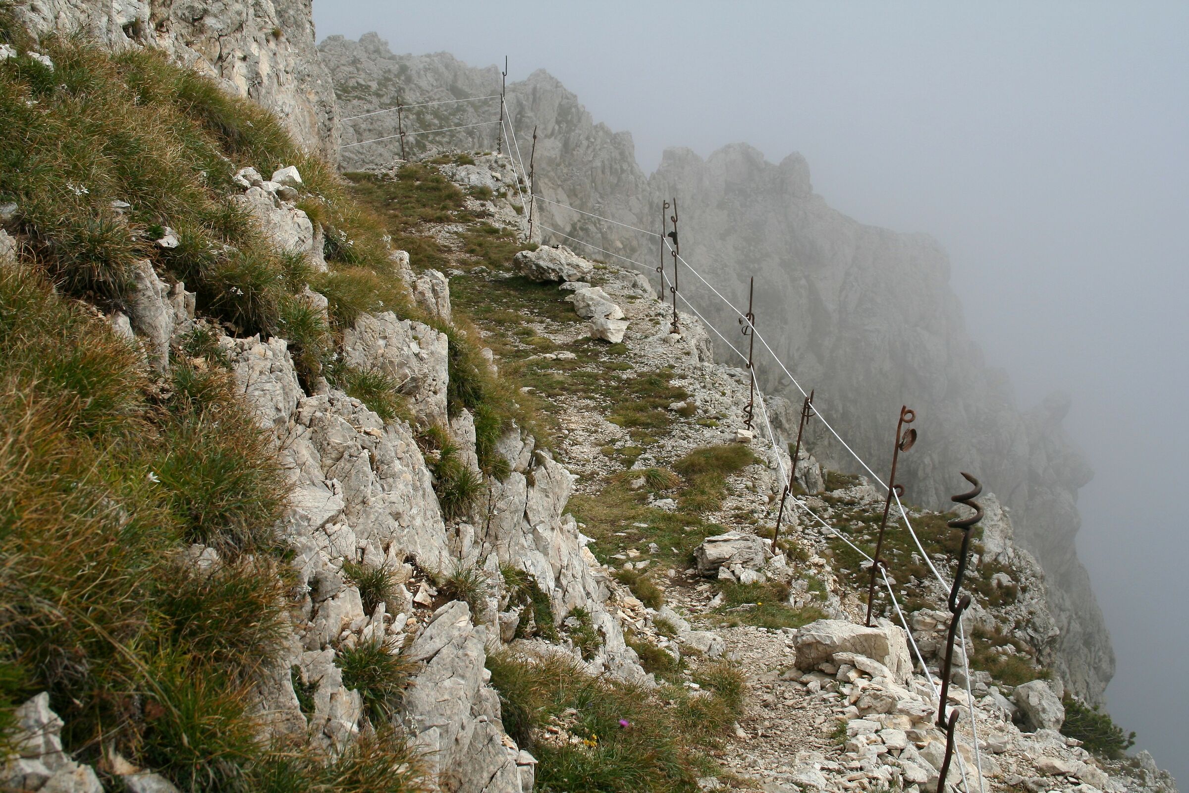 Trail with testimonies of the Great War