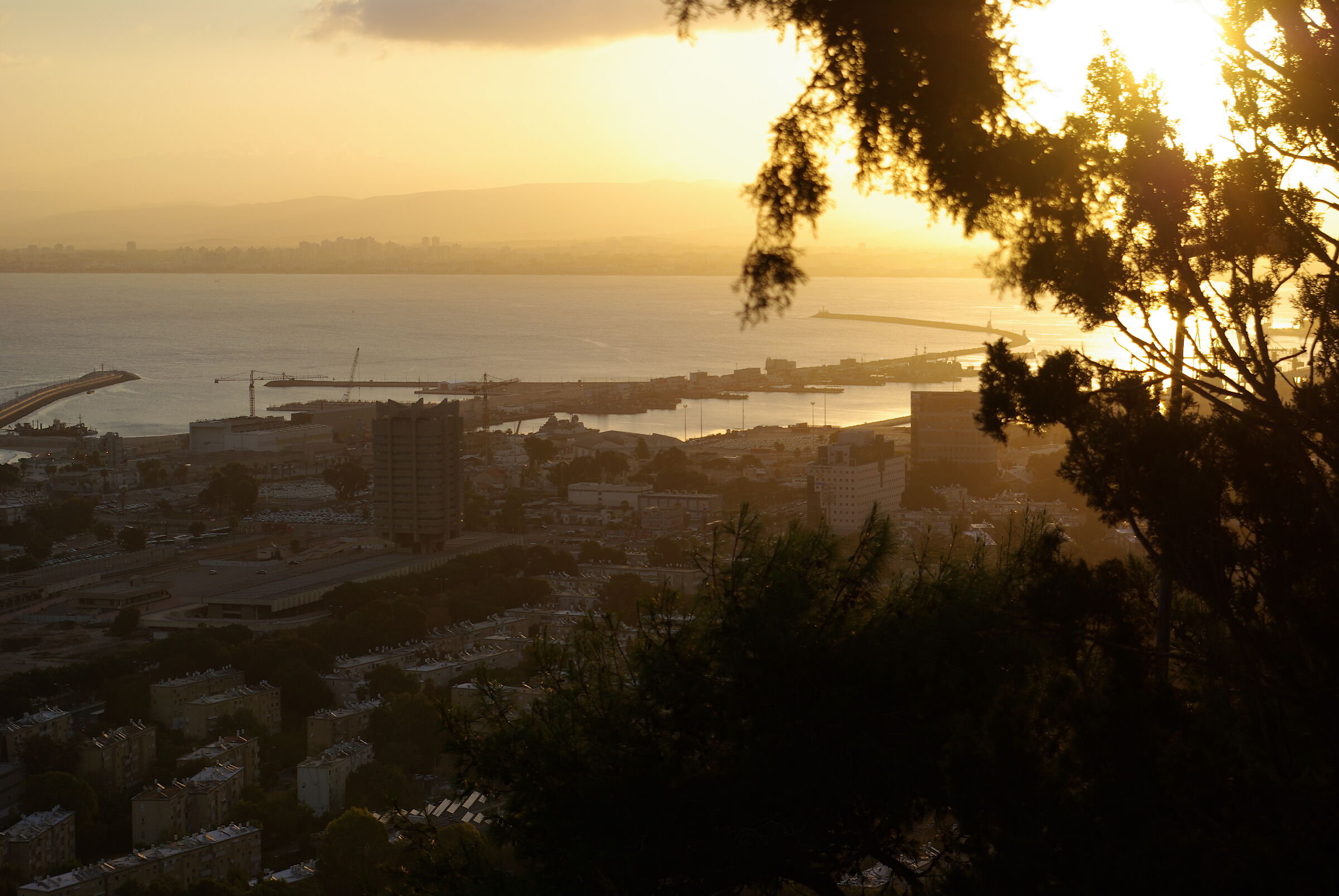 Sunrise in Haifa
