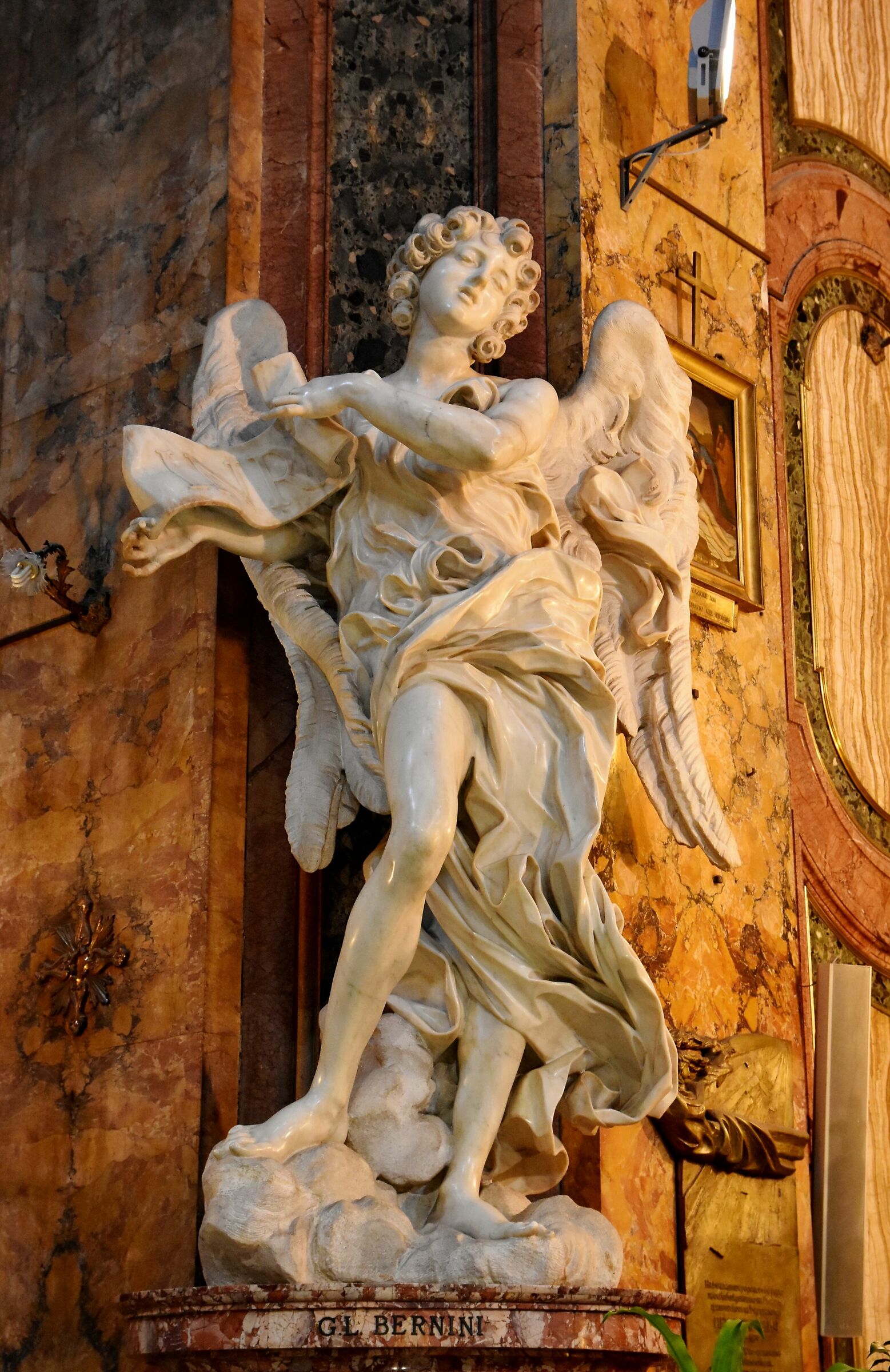 g.l. Bernini "Angelo con Cartiglio"