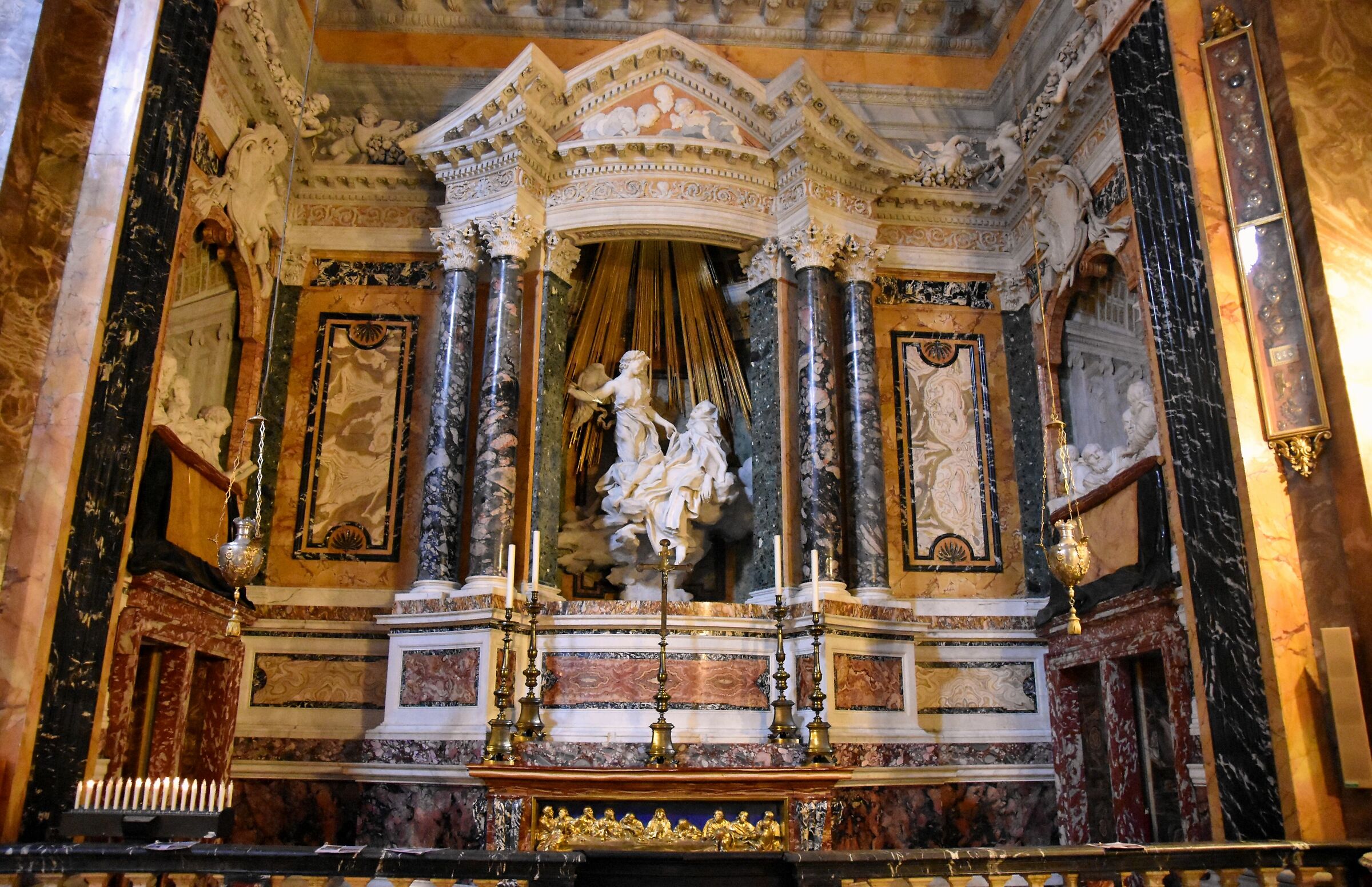 g.l. Bernini "Transveberazione di Santa Teresa"