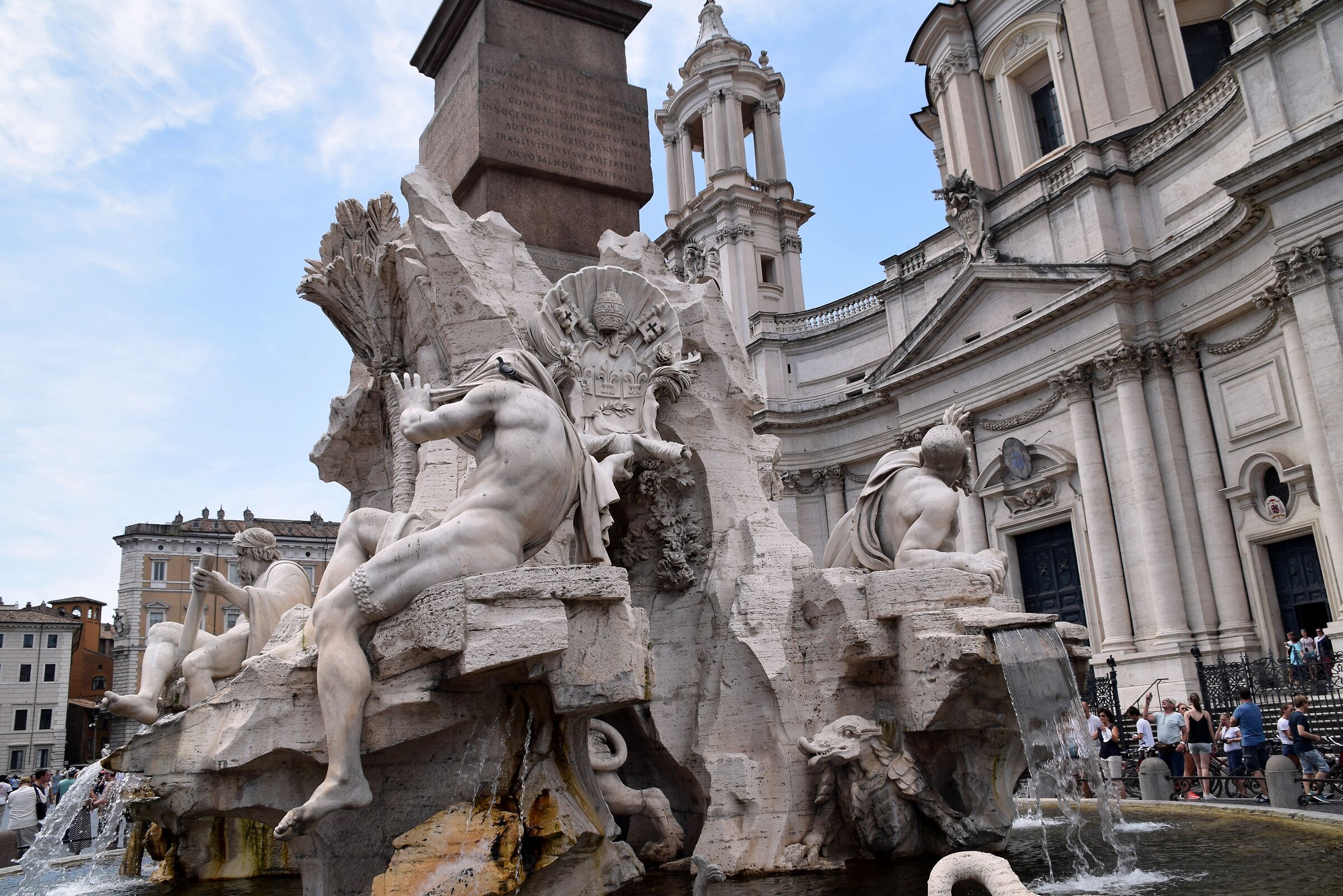 Piazza Navona - Bernini "Fontana dei Quattro Fiumi&quot...