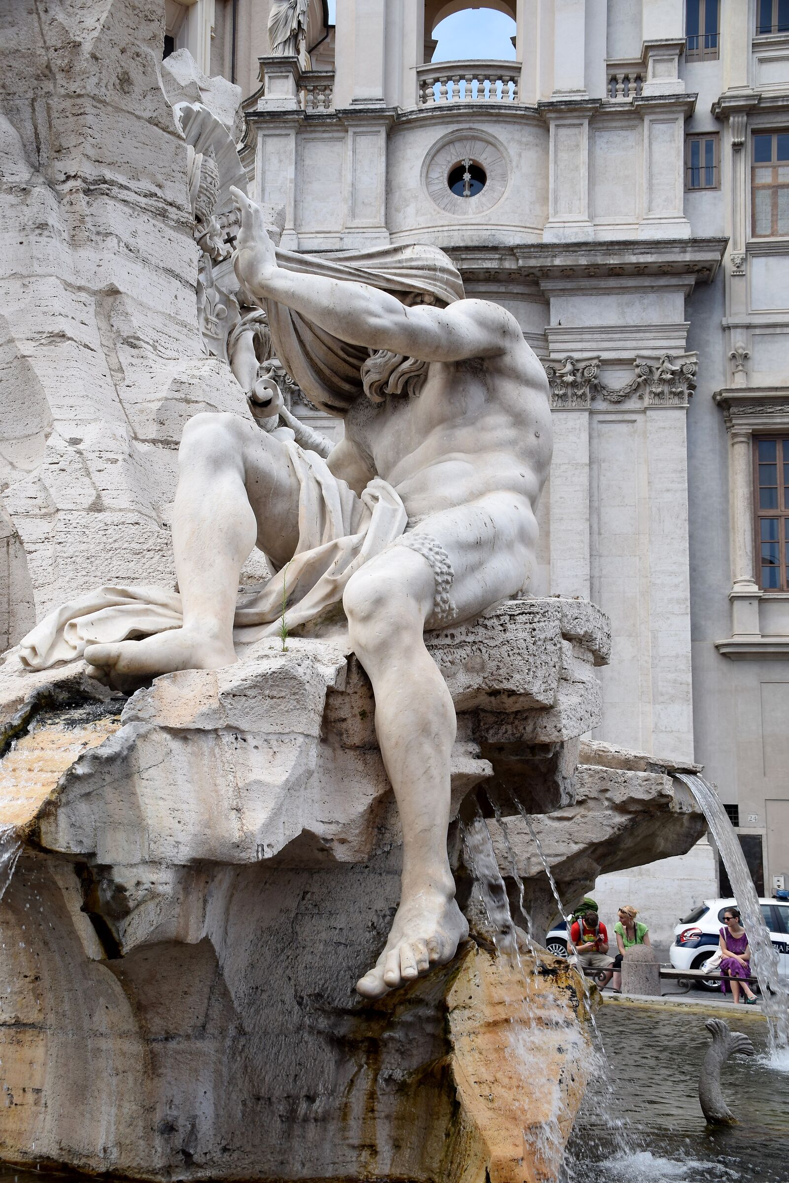 Piazza Navona Bernini Fontana Quattro Fiumi