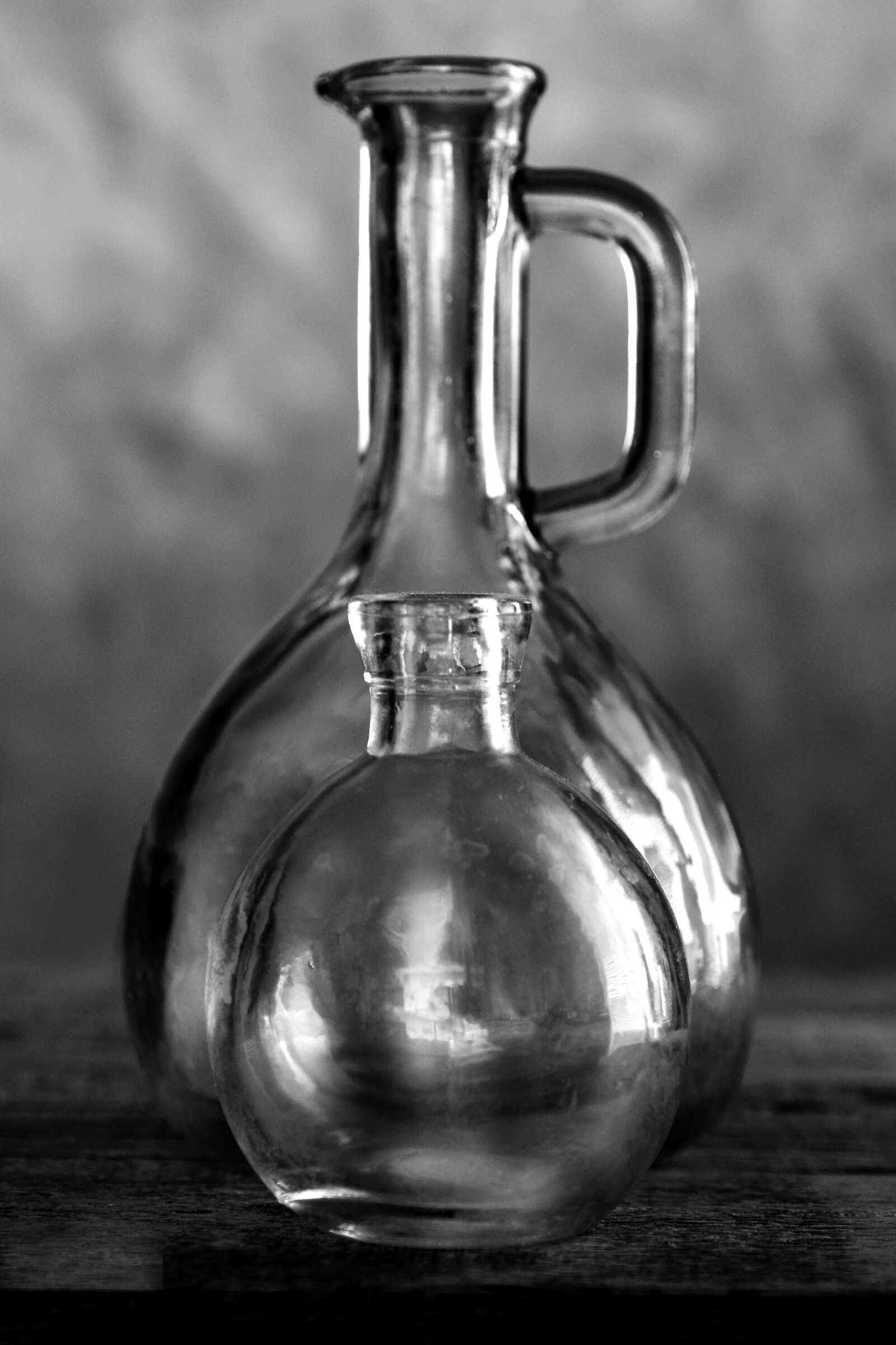 small bottle in large bottle