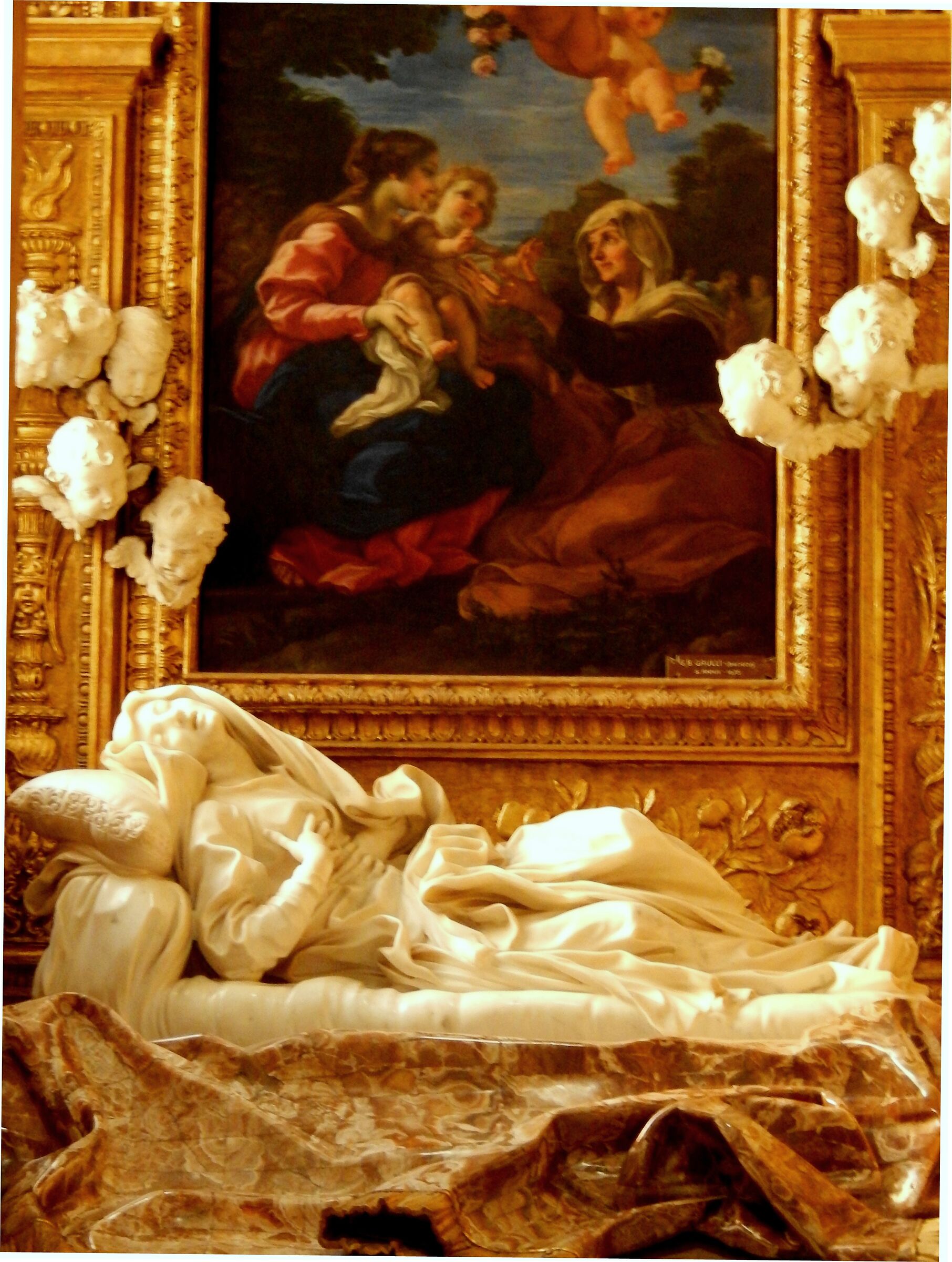 G.L. Bernini "Ecstasy of Blessed Ludovica Albertoni"