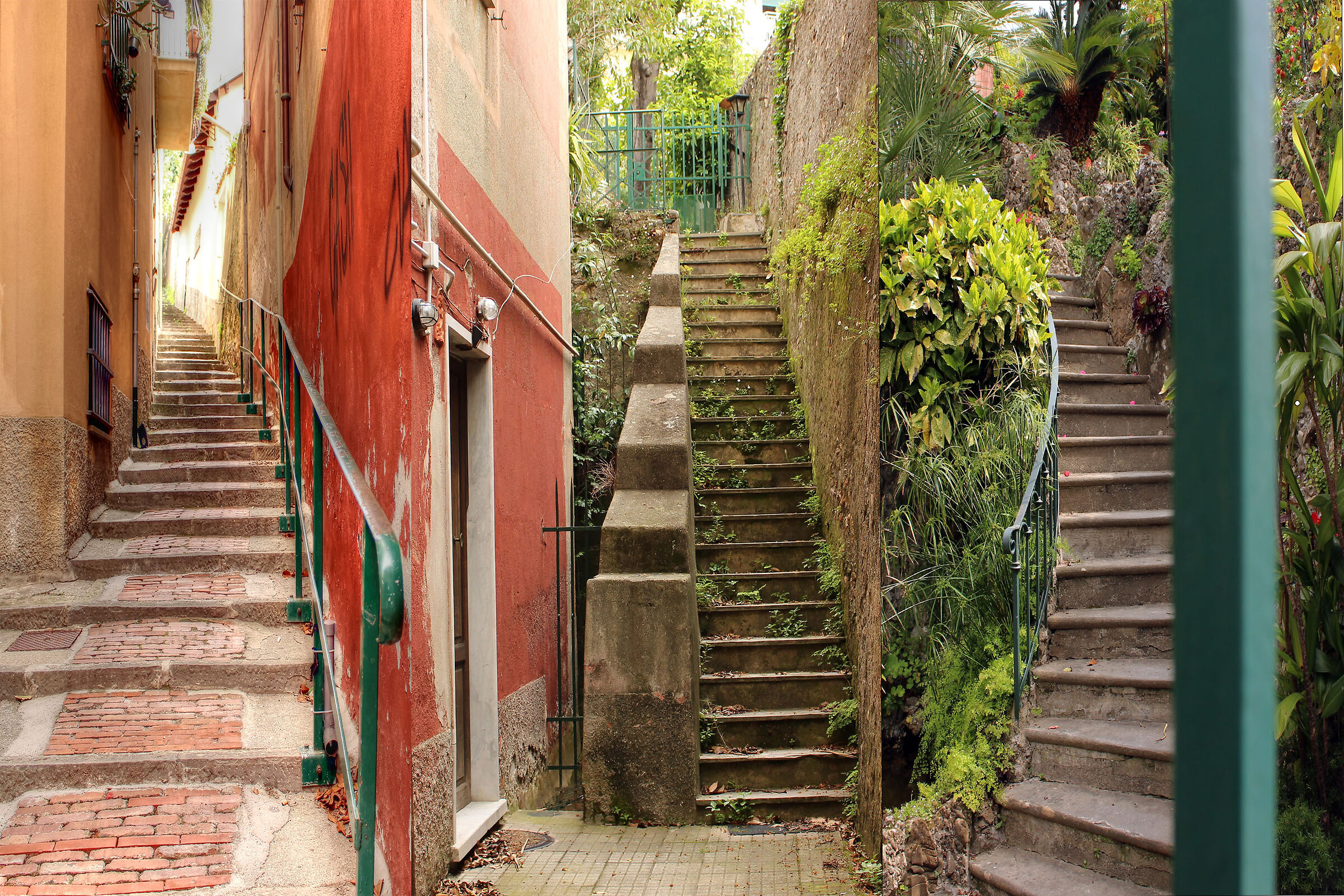 For the ancient stairs