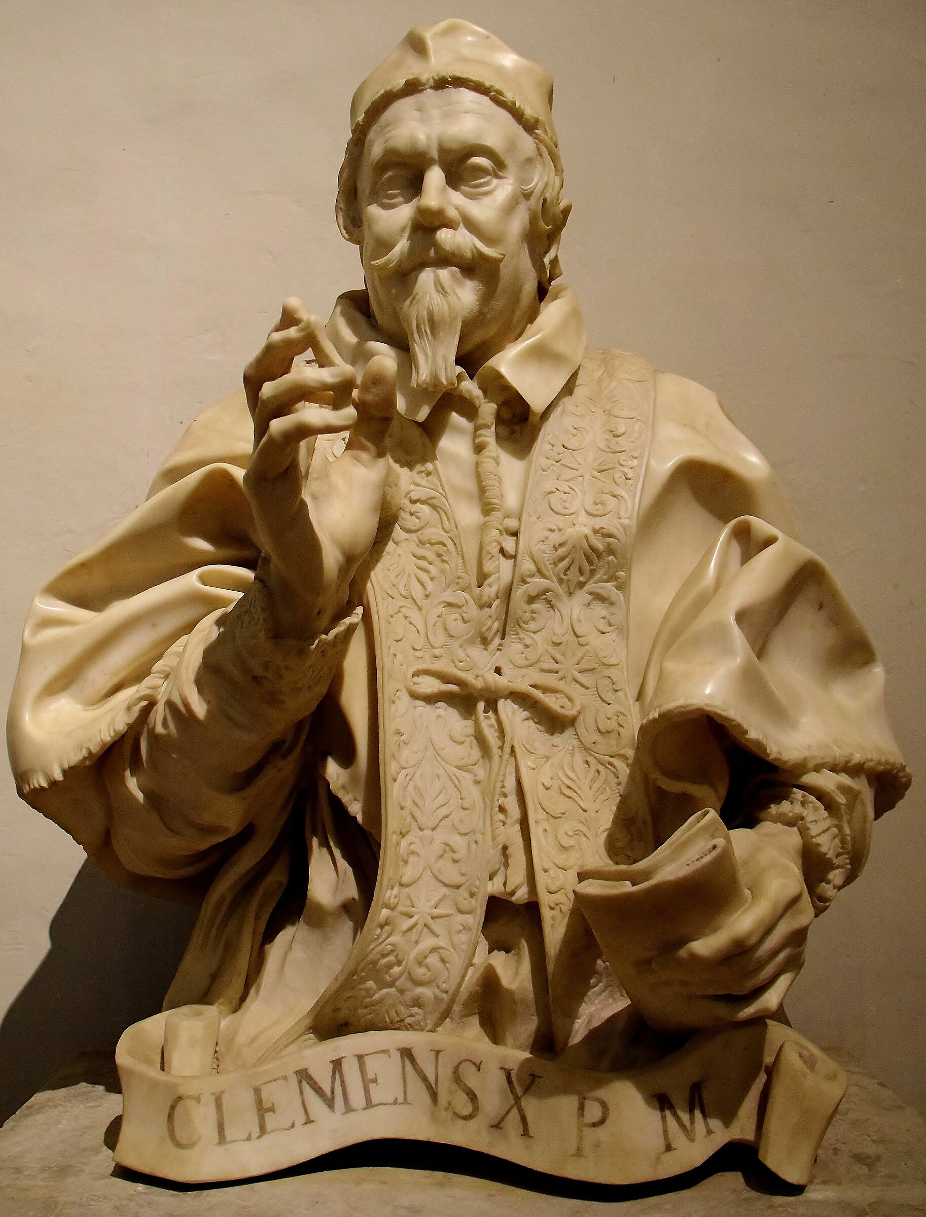 Gian Lorenzo Bernini - Busto di Clemente X Altieri