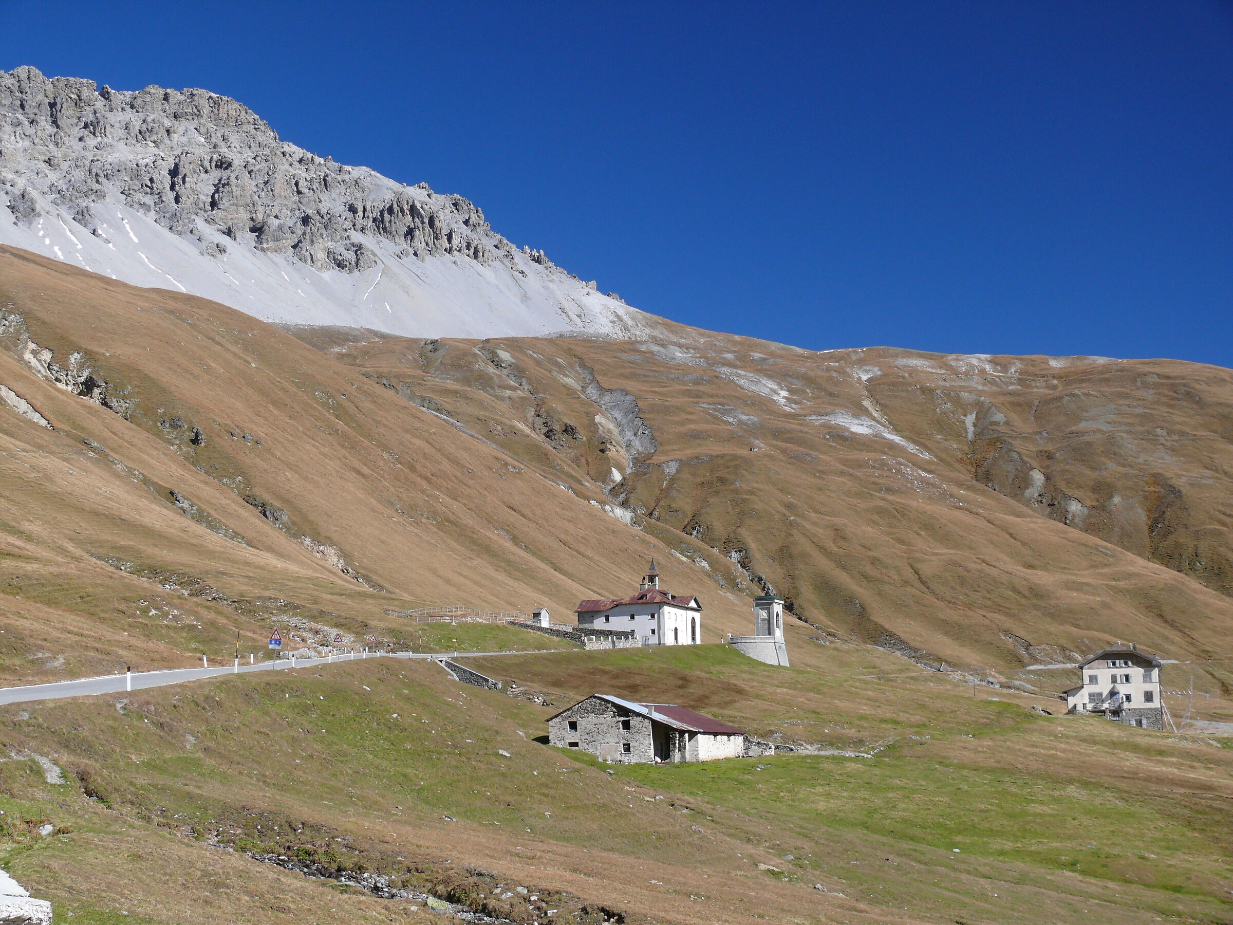 Near the Military Sacrament of Stelvio