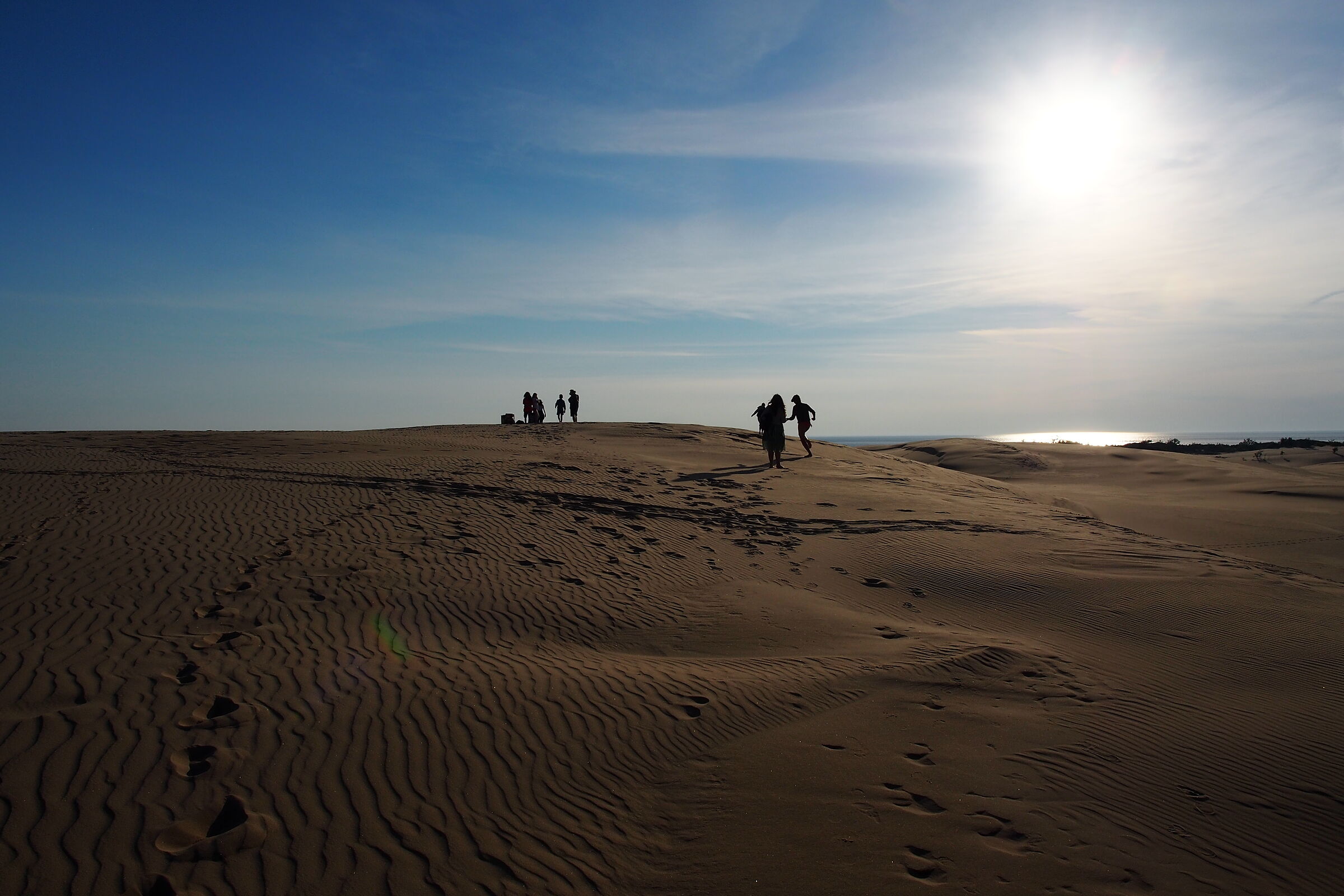 Lake Michigan as the desert