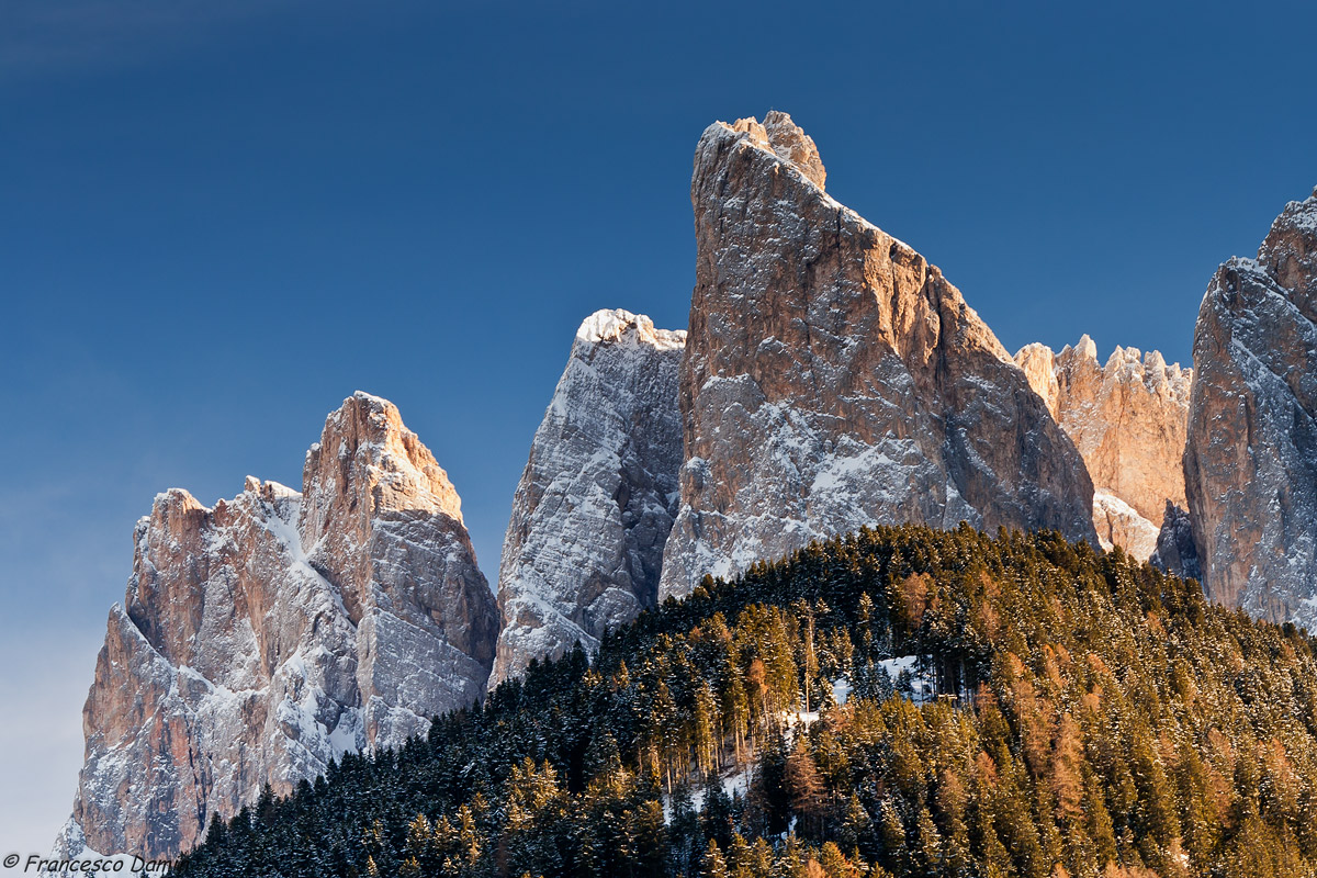 Luce dorata sul Furchetta