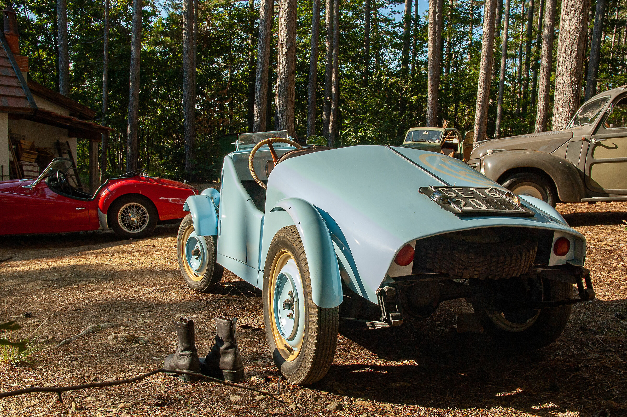 Prototipo da corsa su telaio della Fiat 500c