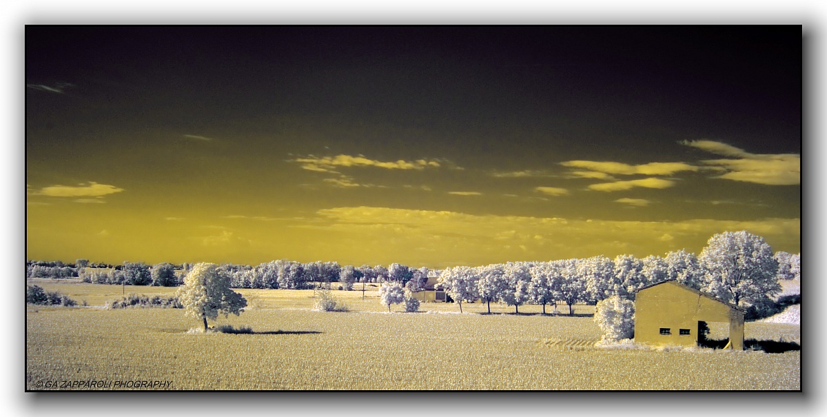 Infrared color country