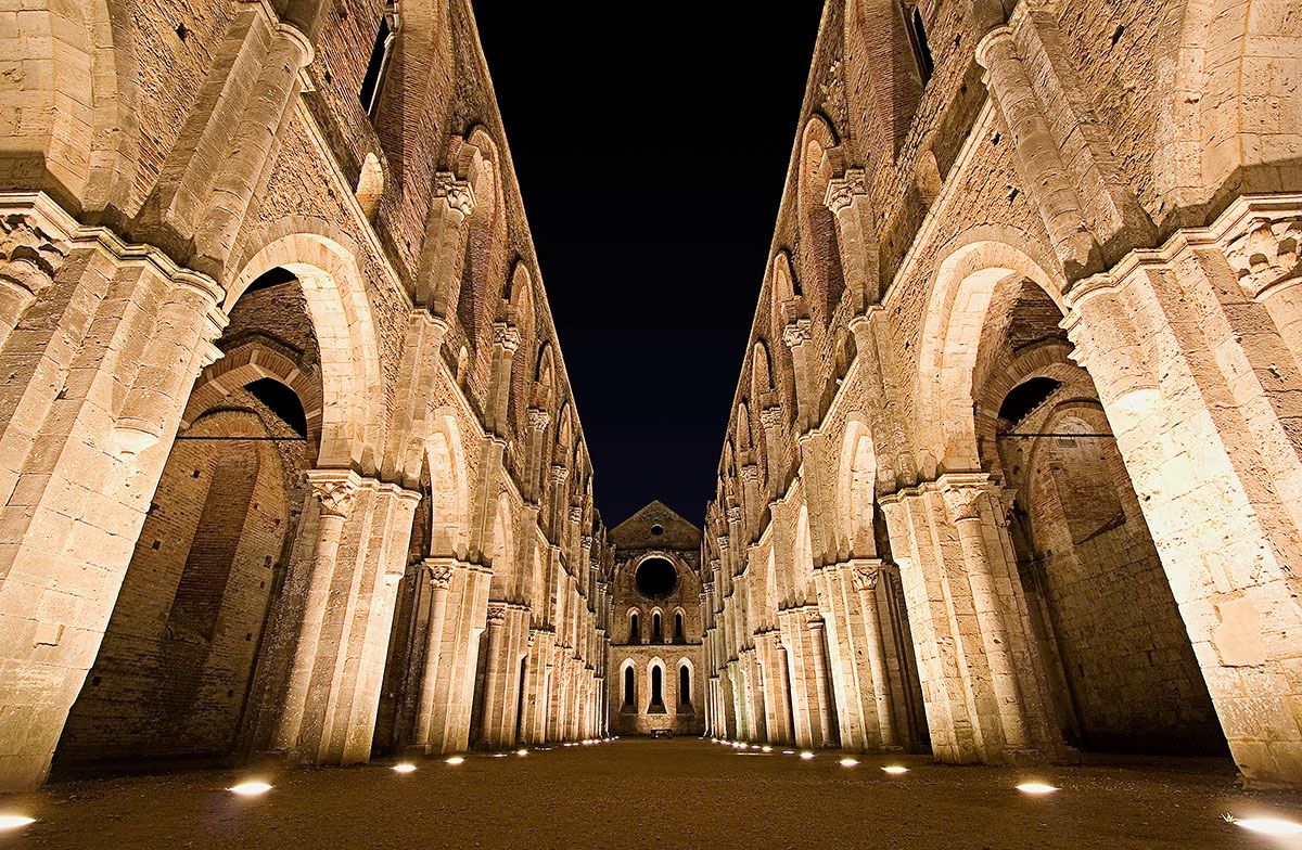 San Galgano - Inside