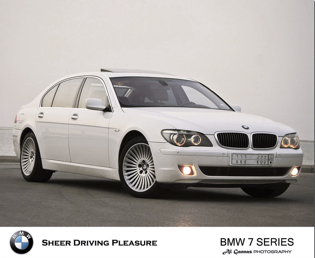 Sheer Driving Bleasure 7 Series BMW