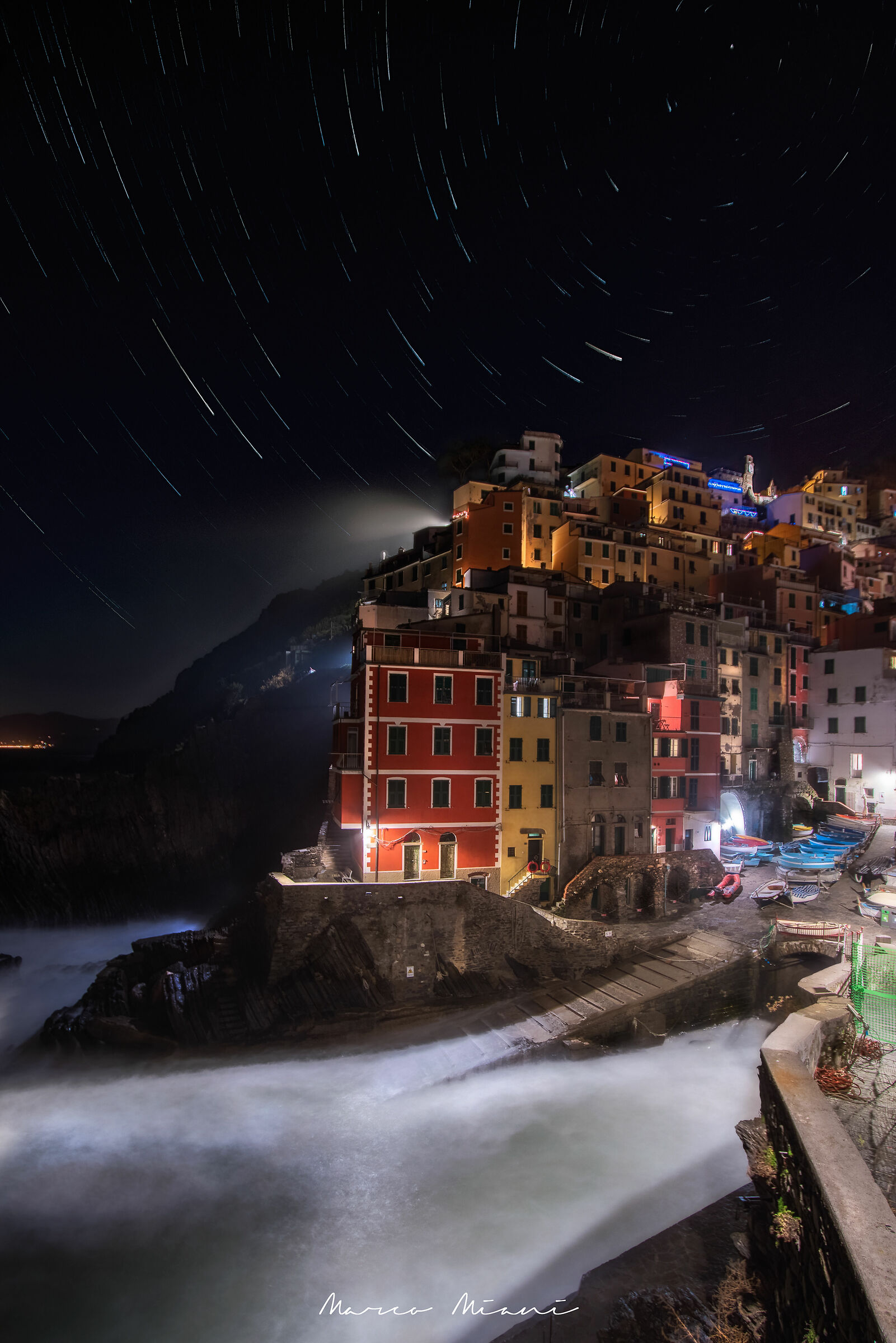 Riomaggiore - Startrail