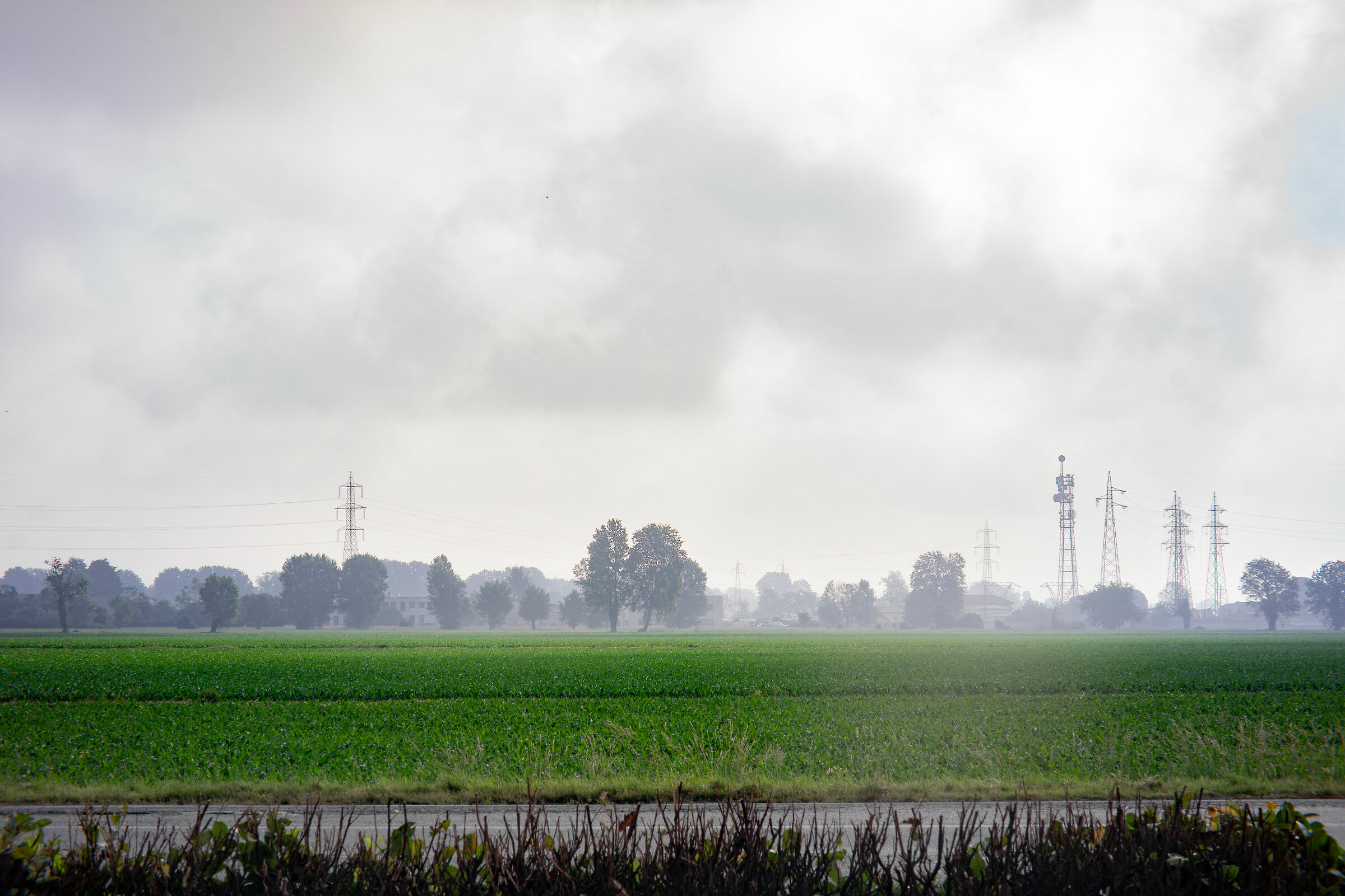 Scorcio dal benzinaio