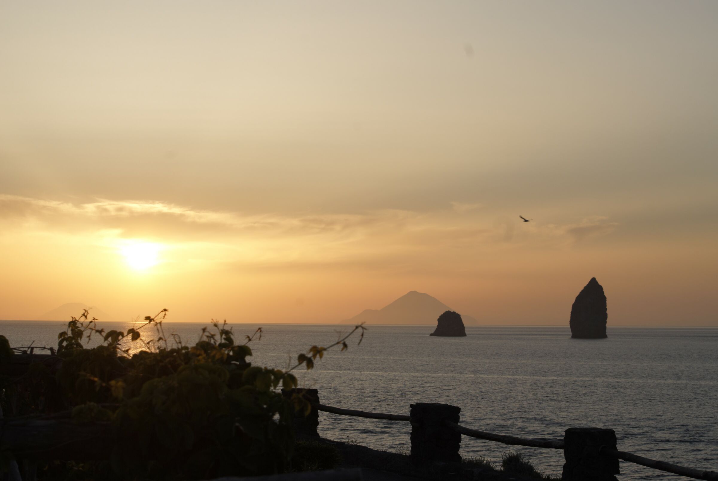 Tramonto alle Eolie