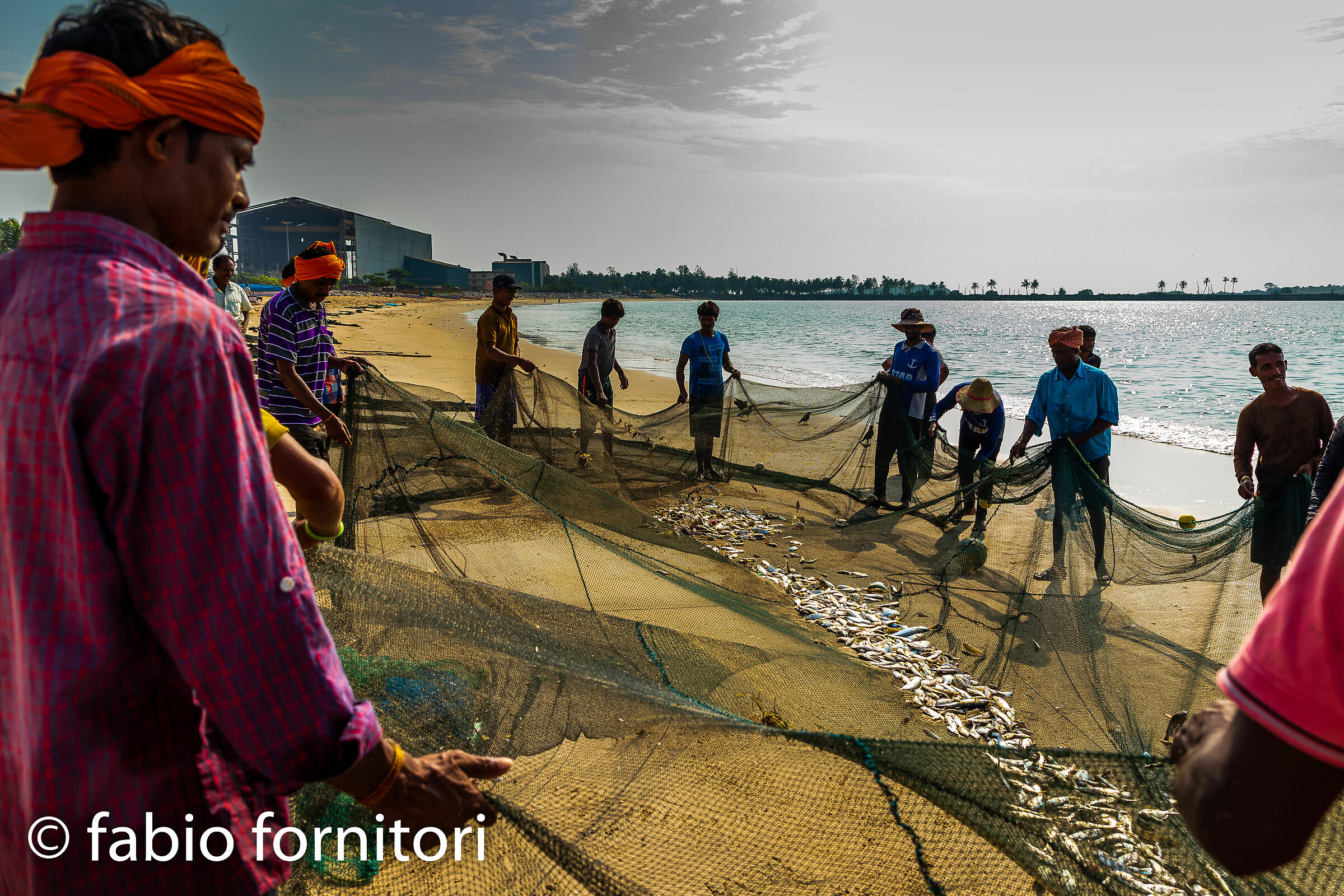 Karnataka , Pesca di gruppo ter, India 2019