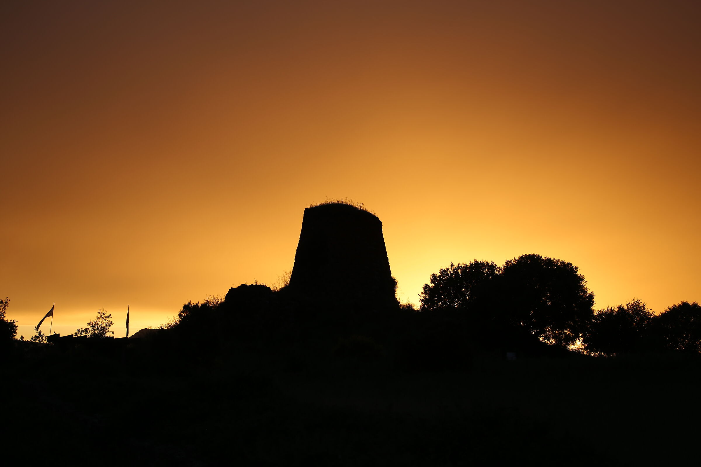 Nuraghe sunset