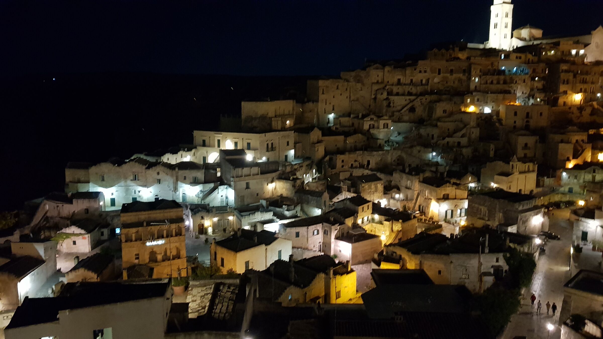 Notte ai sassi di Matera
