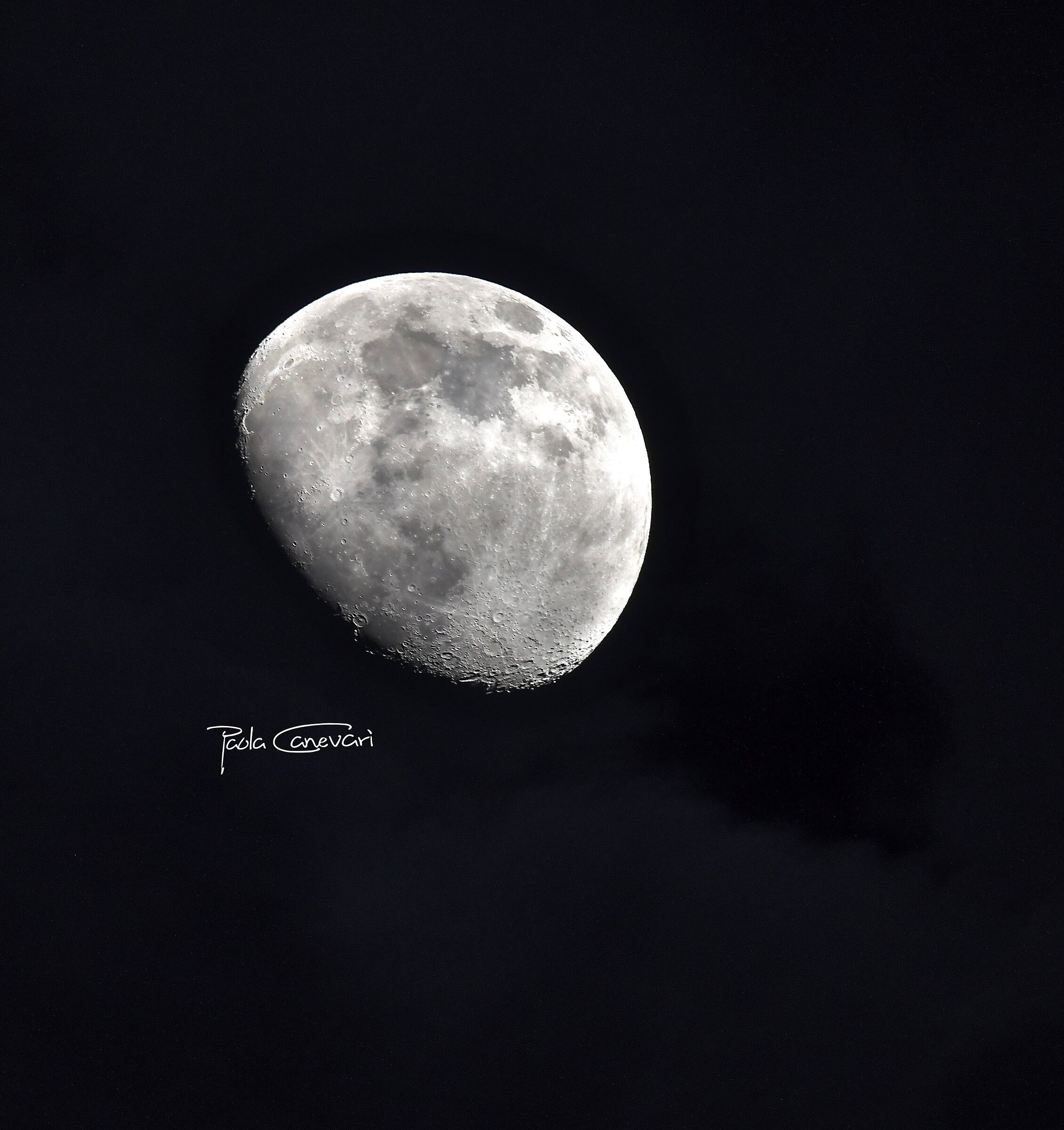 moon at night