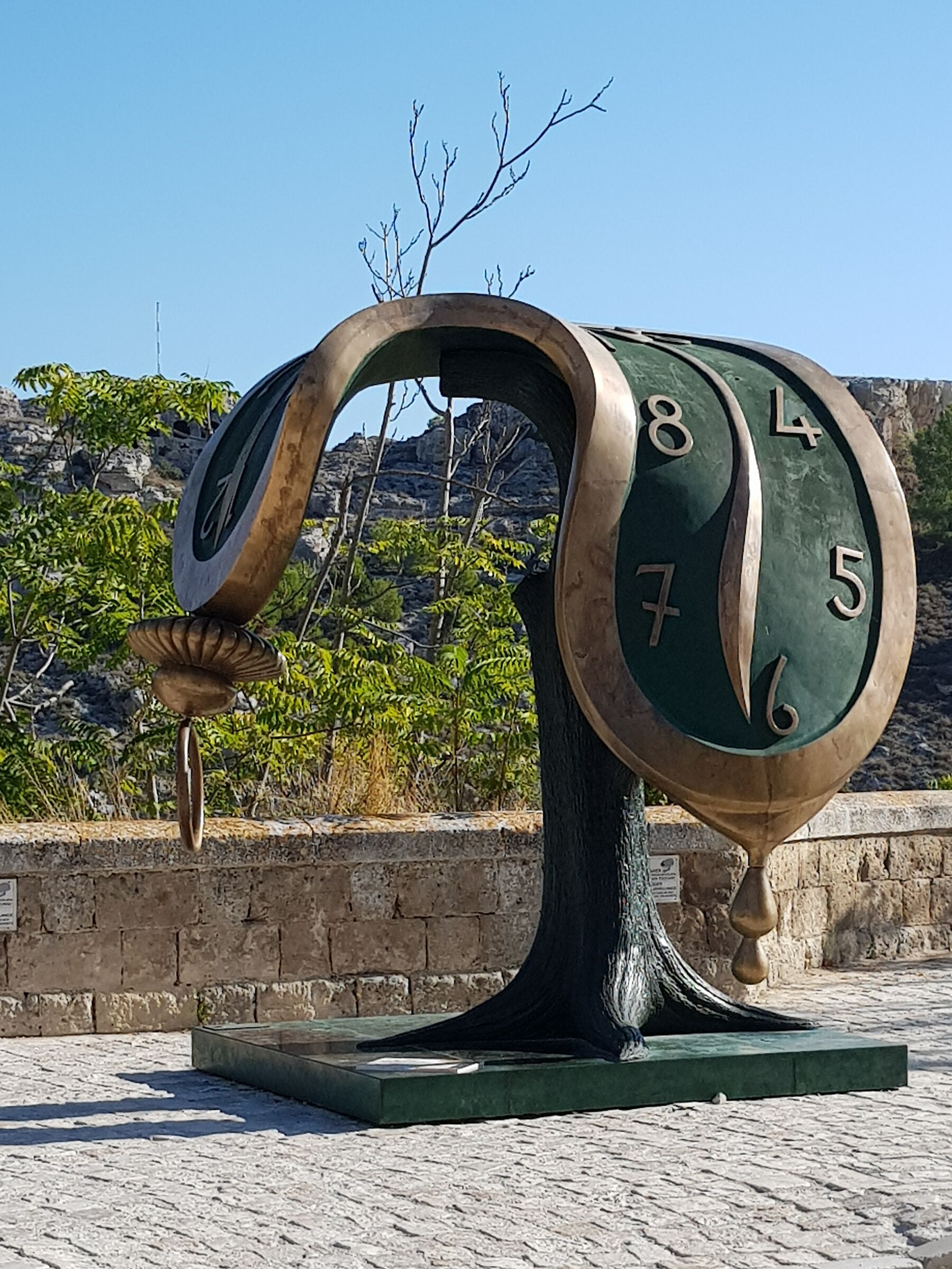 Orologio mollle Salvador Dalí Matera