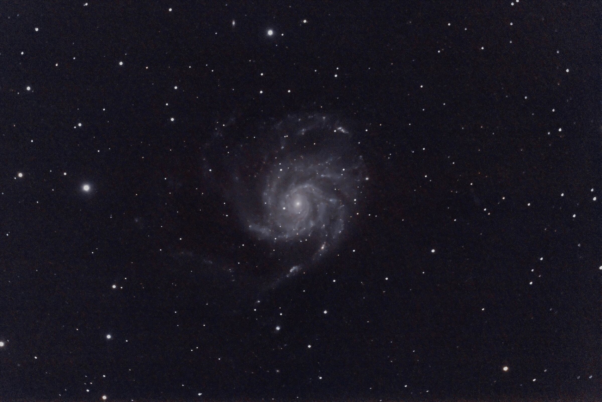 Galassia m101 in Orsa Maggiore