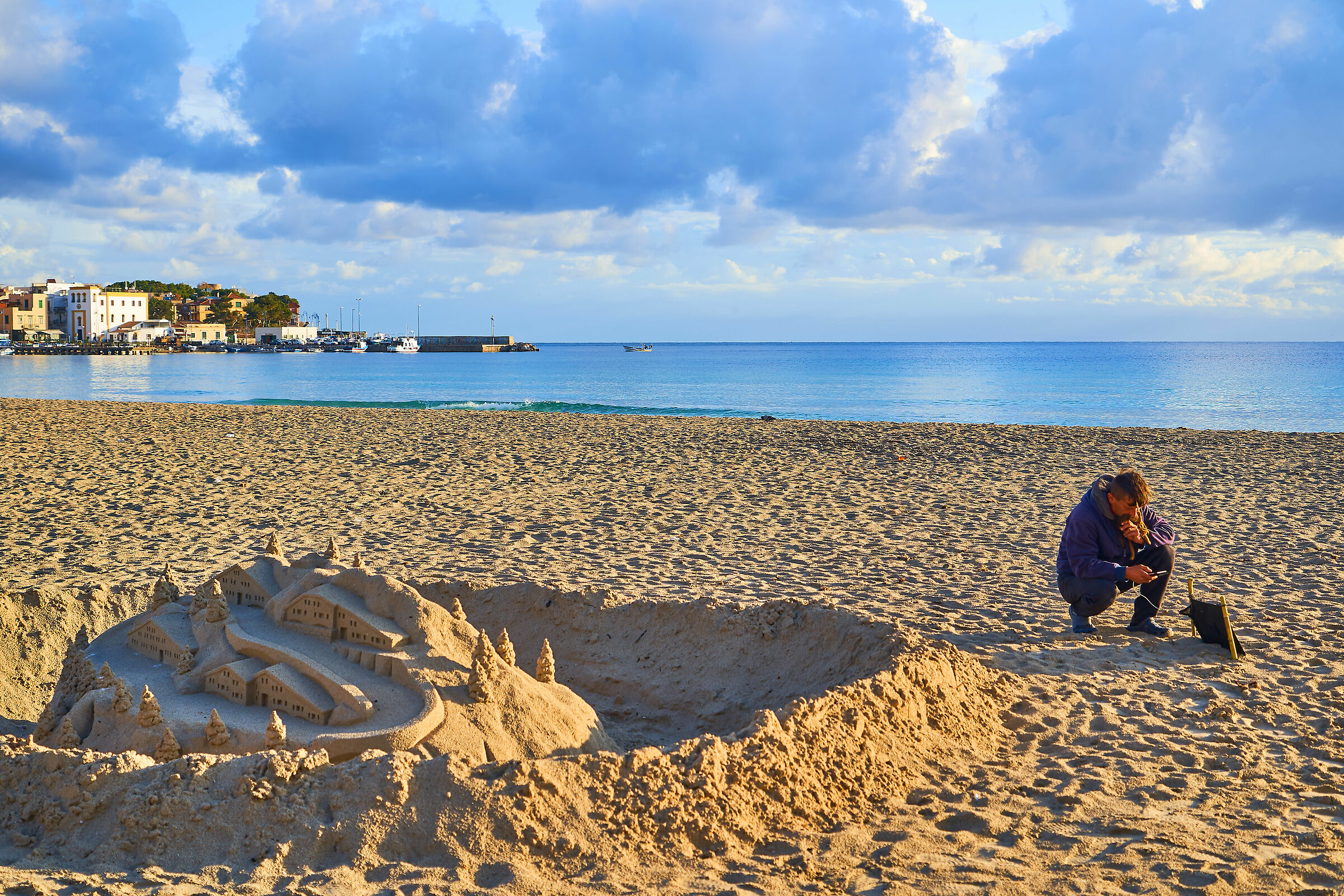 La spiaggia prende vita