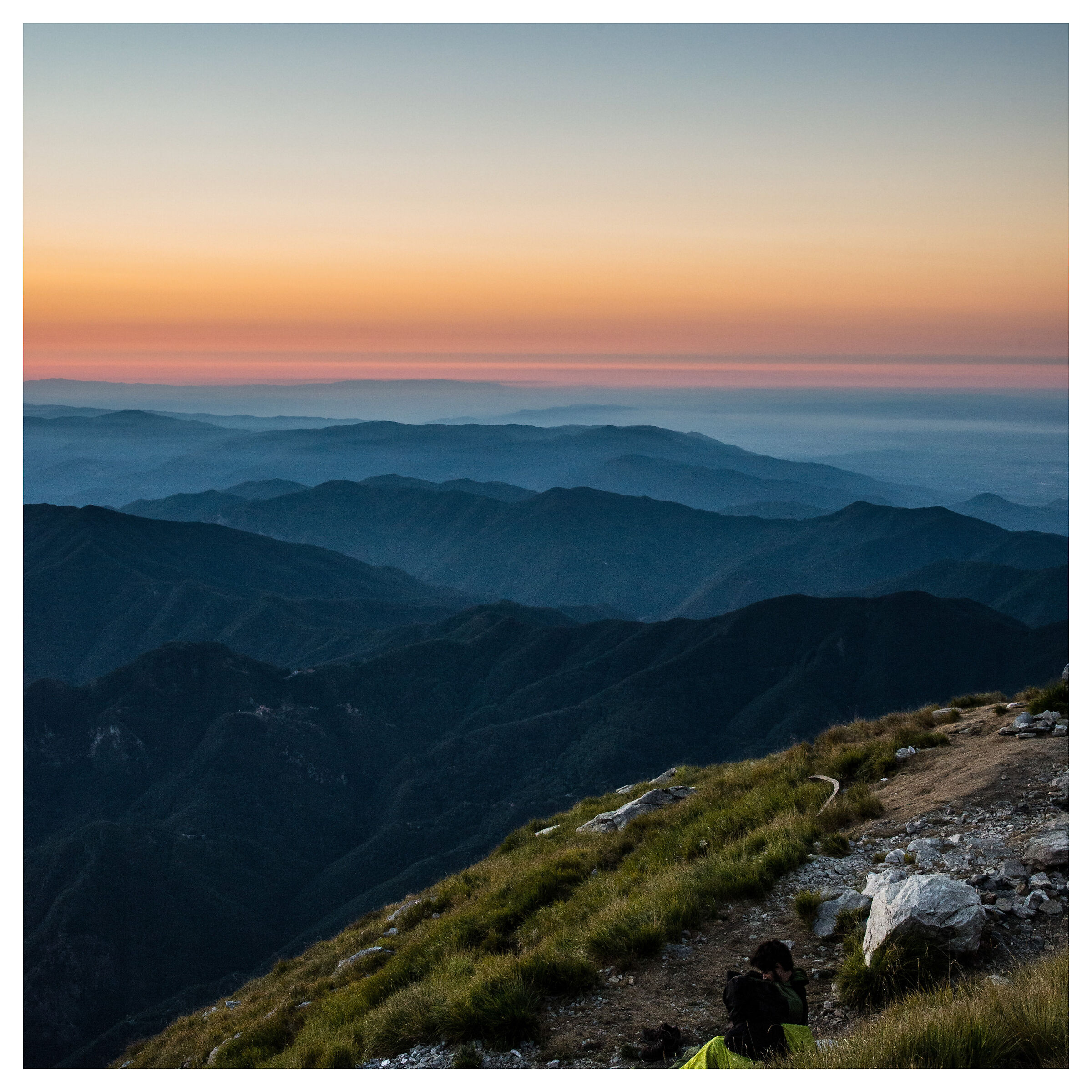 sunrise on Mount Pania