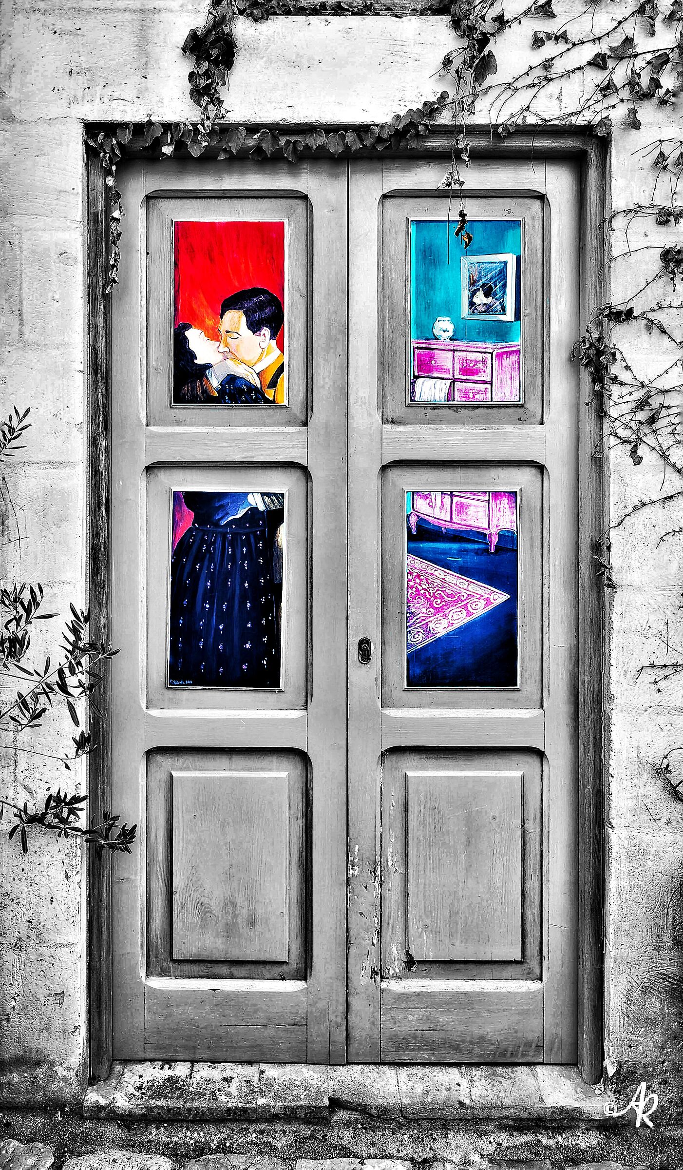 At the door of lovers