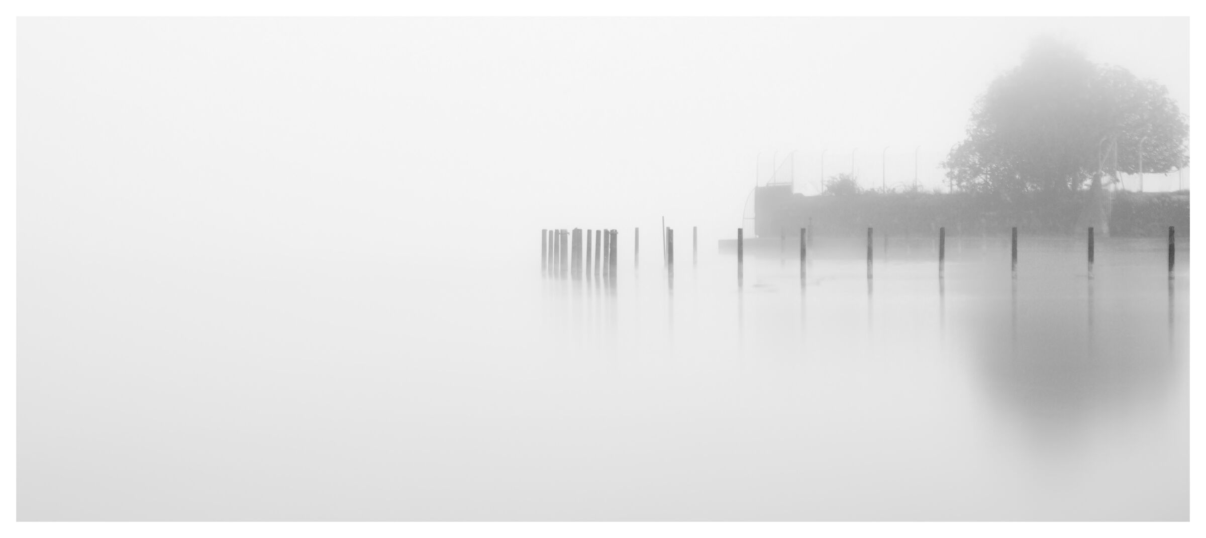 Minimalism with fog