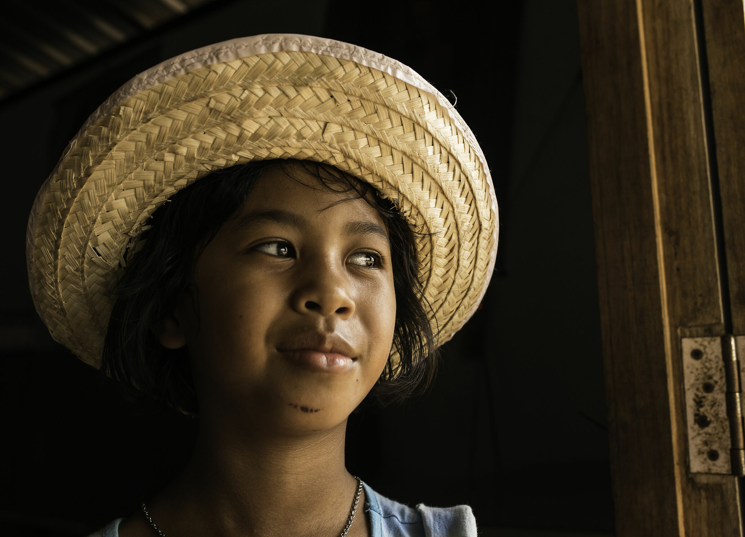 Portrait Isaan child