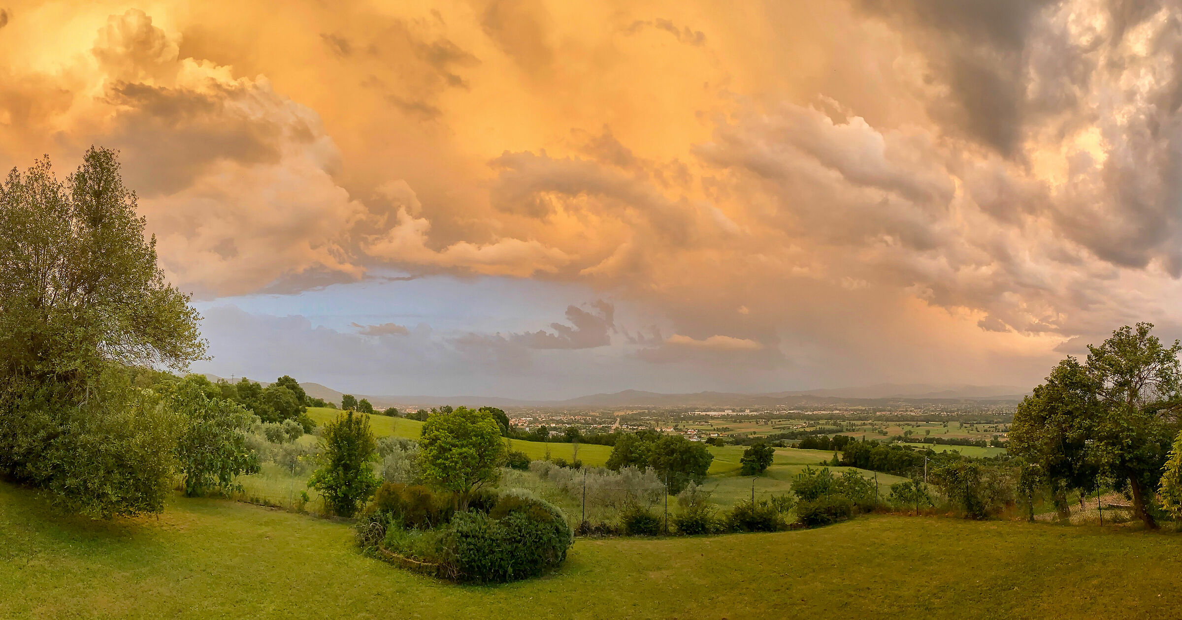 Un tramonto incredibile