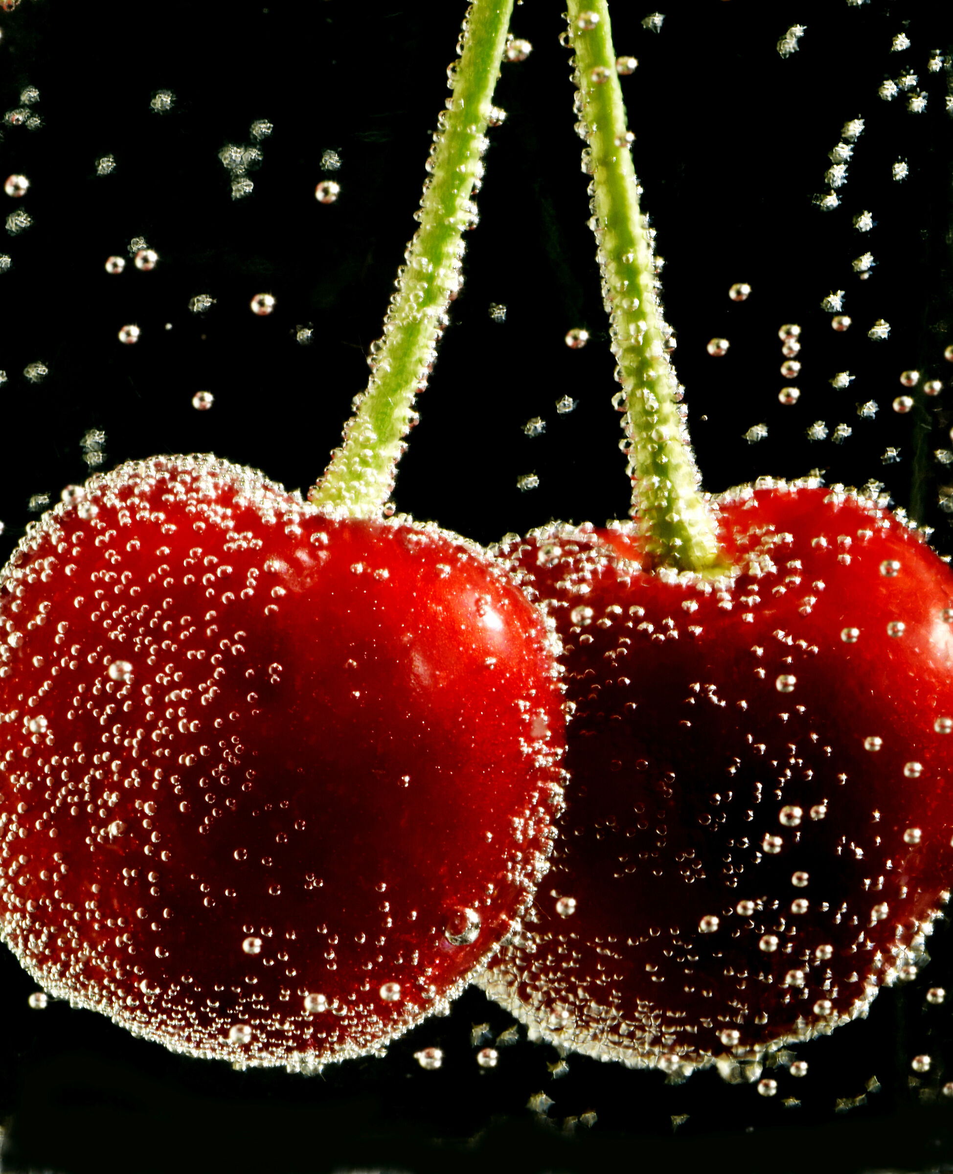 sparkling cherries