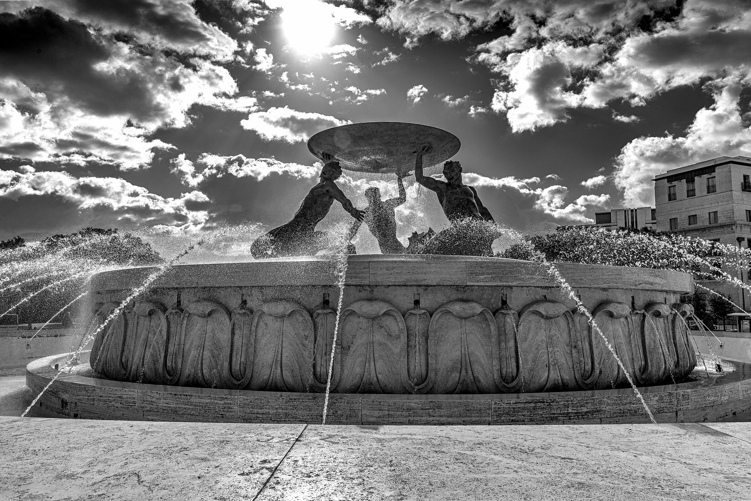 Valletta- Fountain of the Tritons