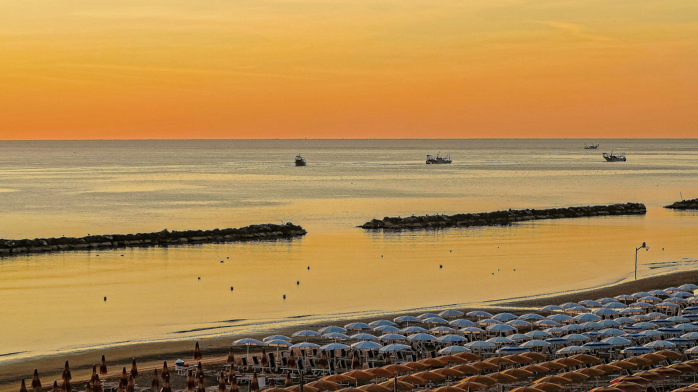 Sunrise on the Adriatic