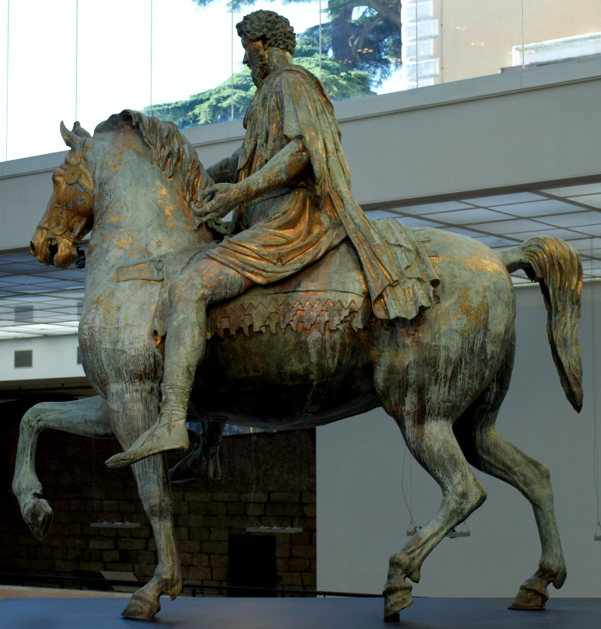 Musei Capitolini -  Statua equestre di Marco Aurelio