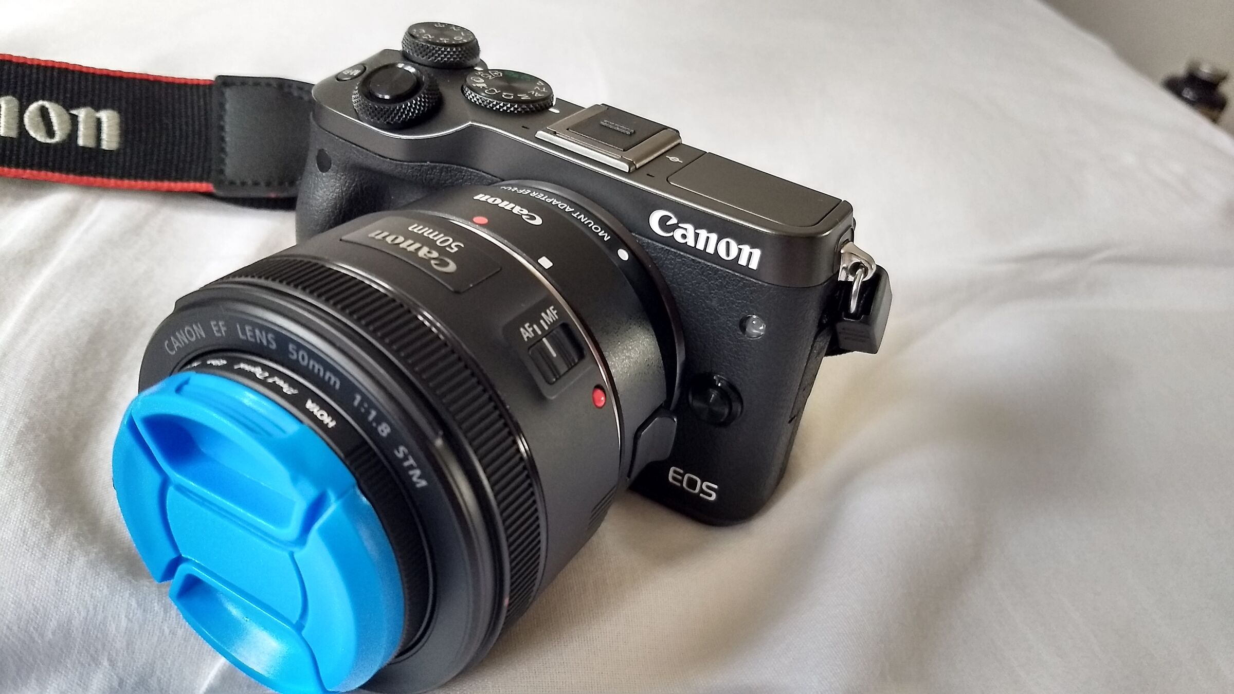 Pocketsized beast, EF50mm1.8stm on EOS M6