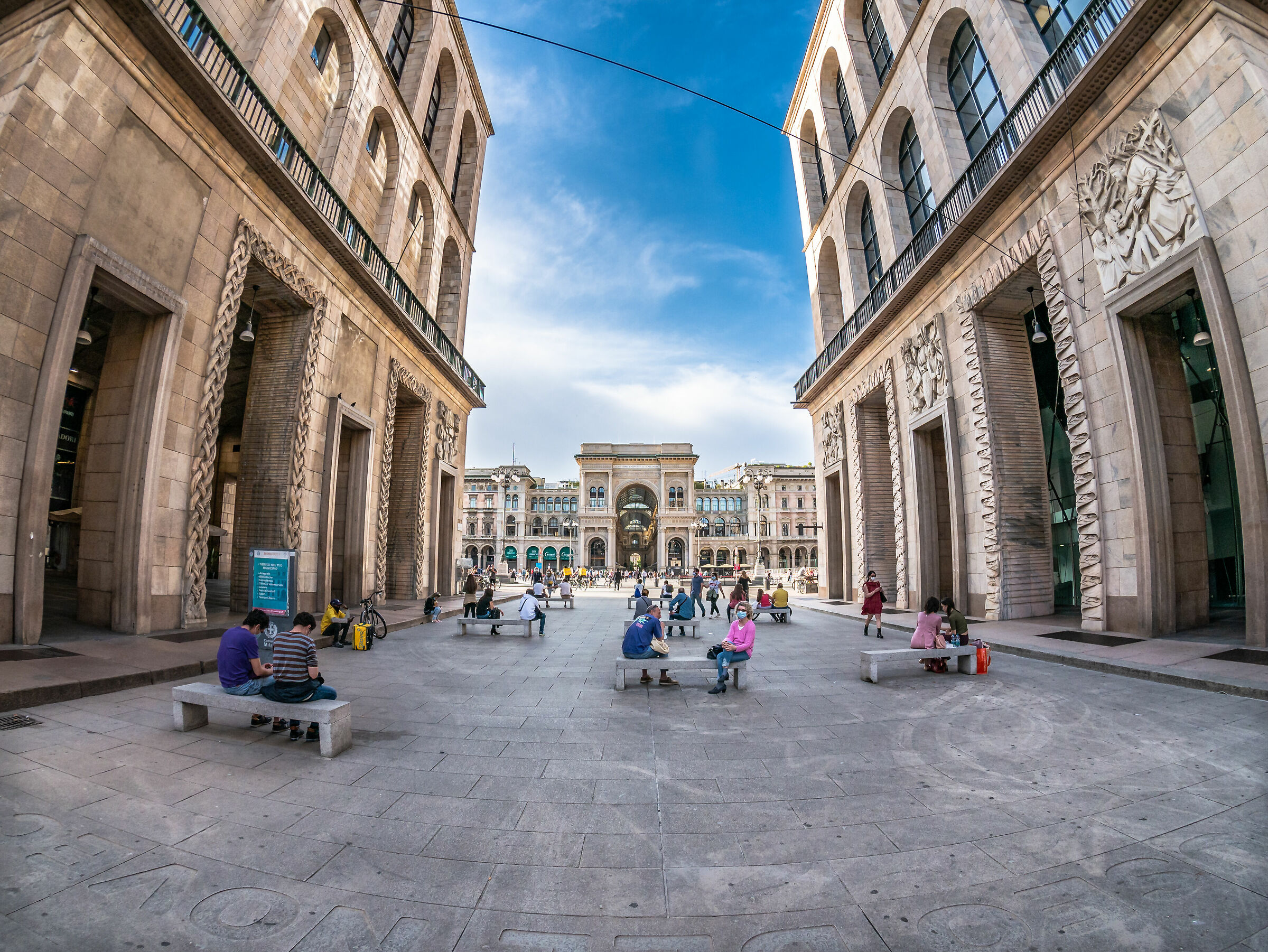 Piazza Duomo Milano #fase2