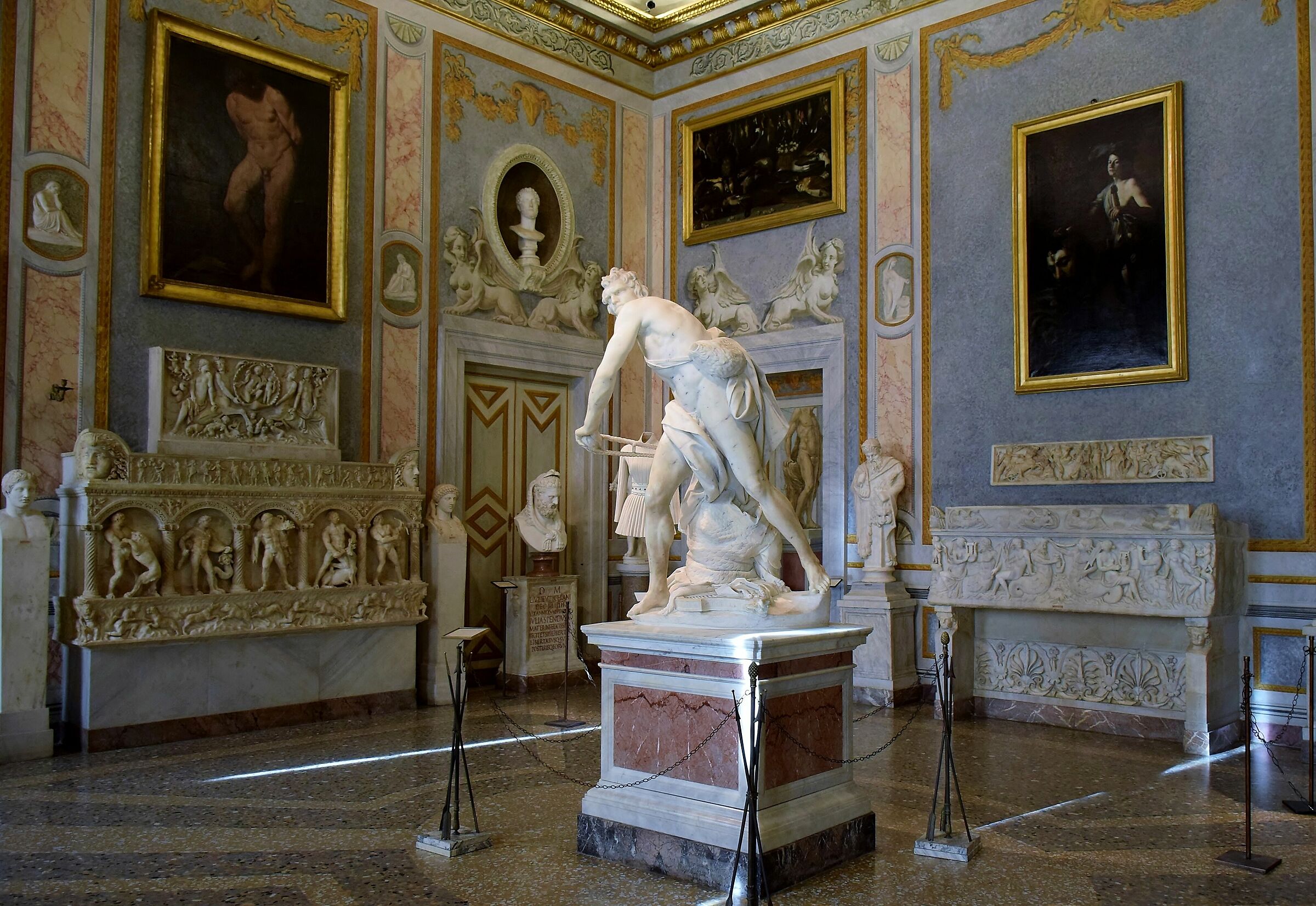 Galleria Borghese - Gian Lorenzo Bernini "David"