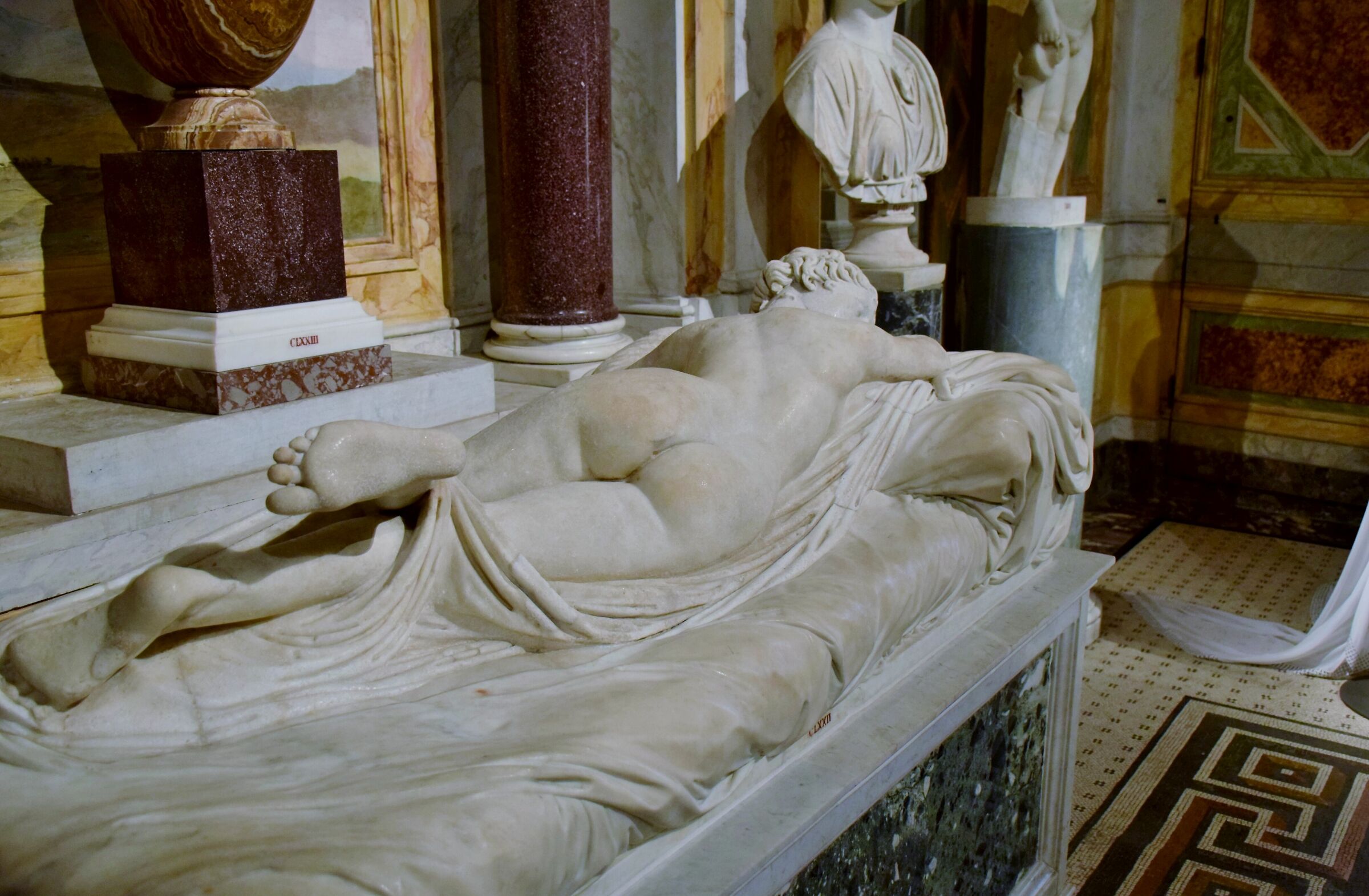 Galleria Borghese - Ermafrodito dormiente
