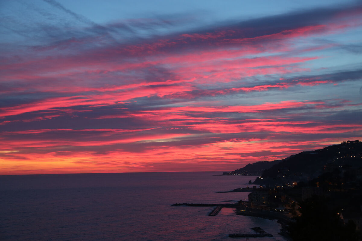 Imperia- tramonto