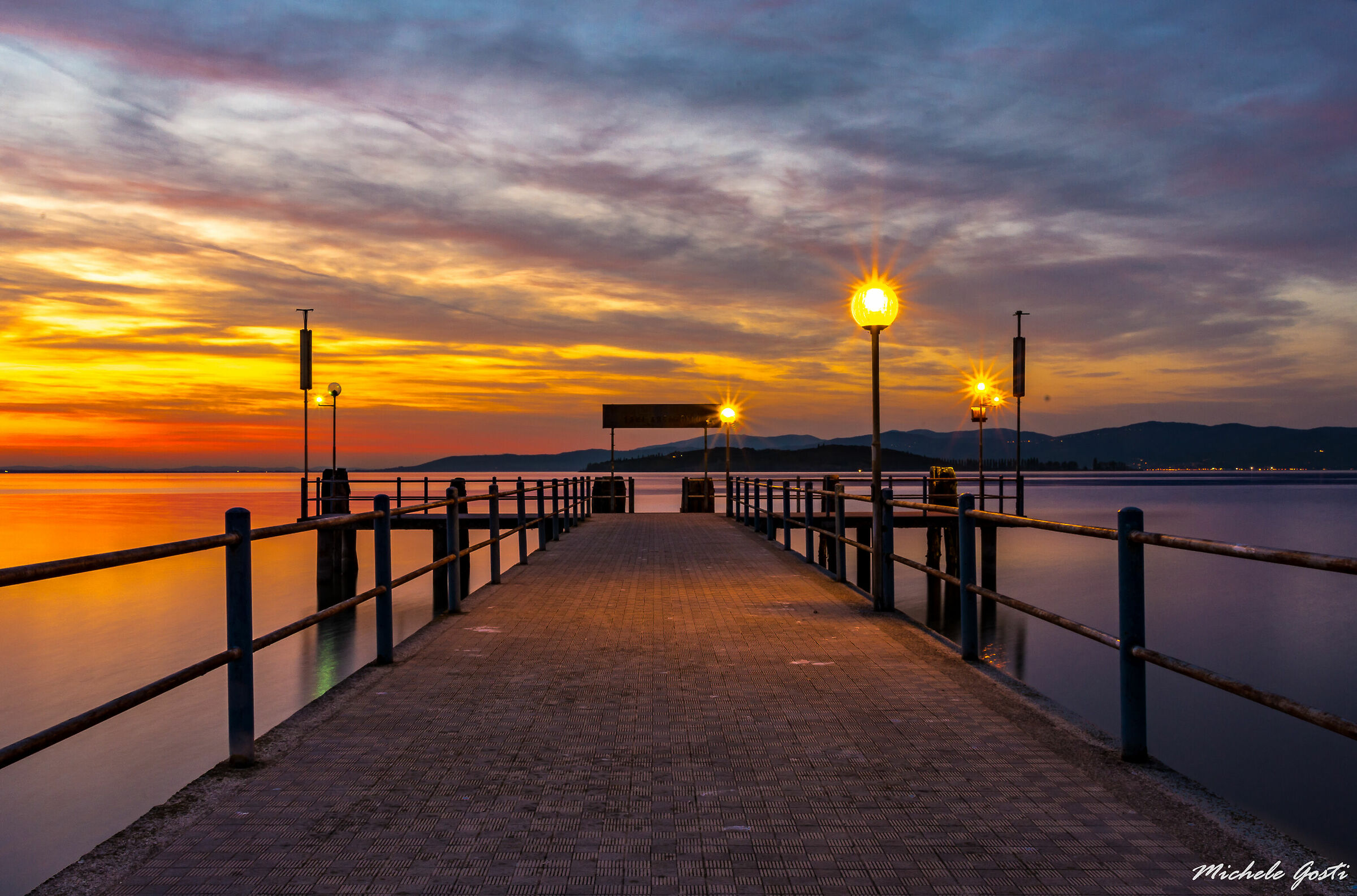Crepuscolo al Trasimeno
