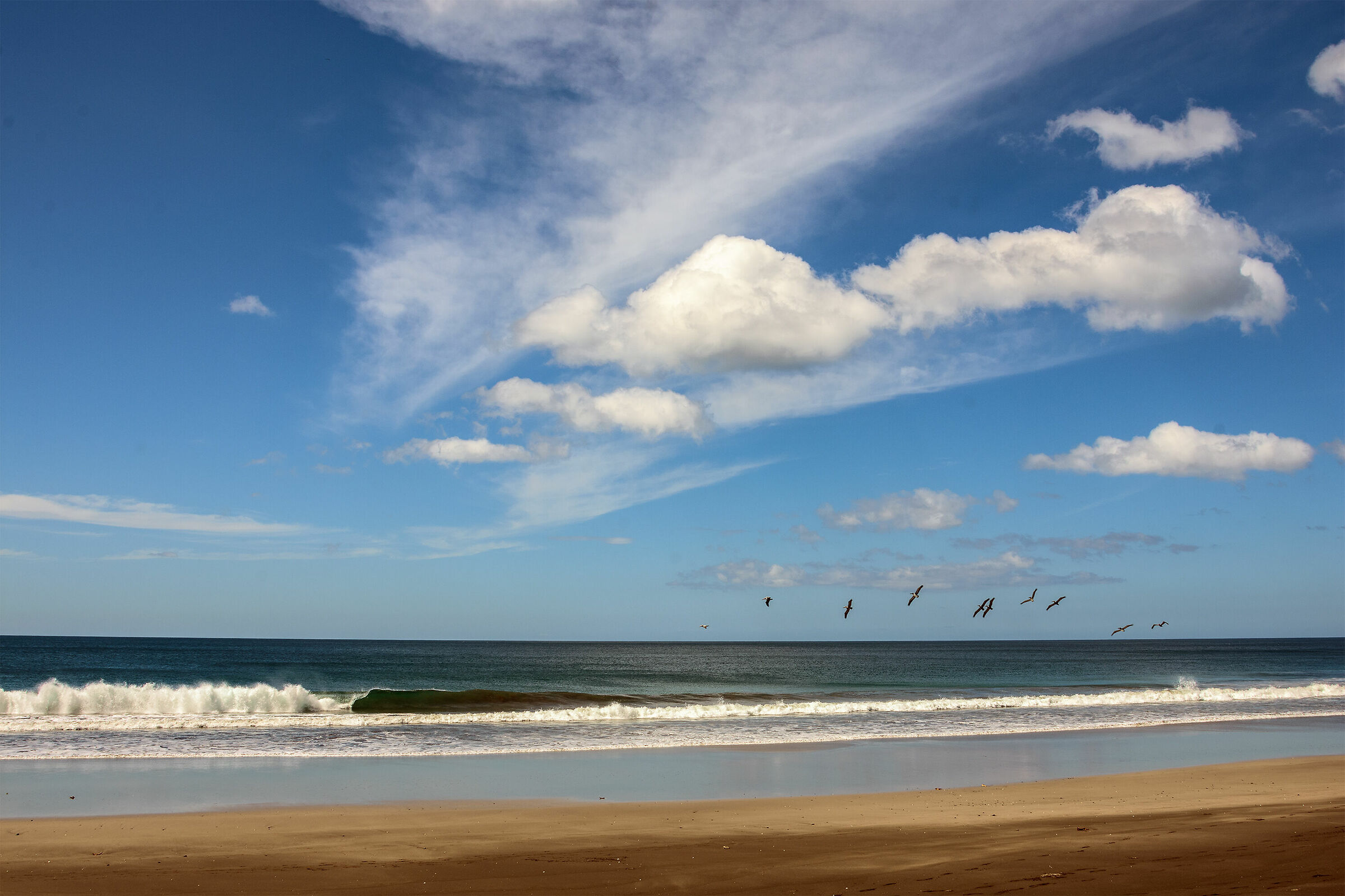 Playa Junquillal ( Costarica )