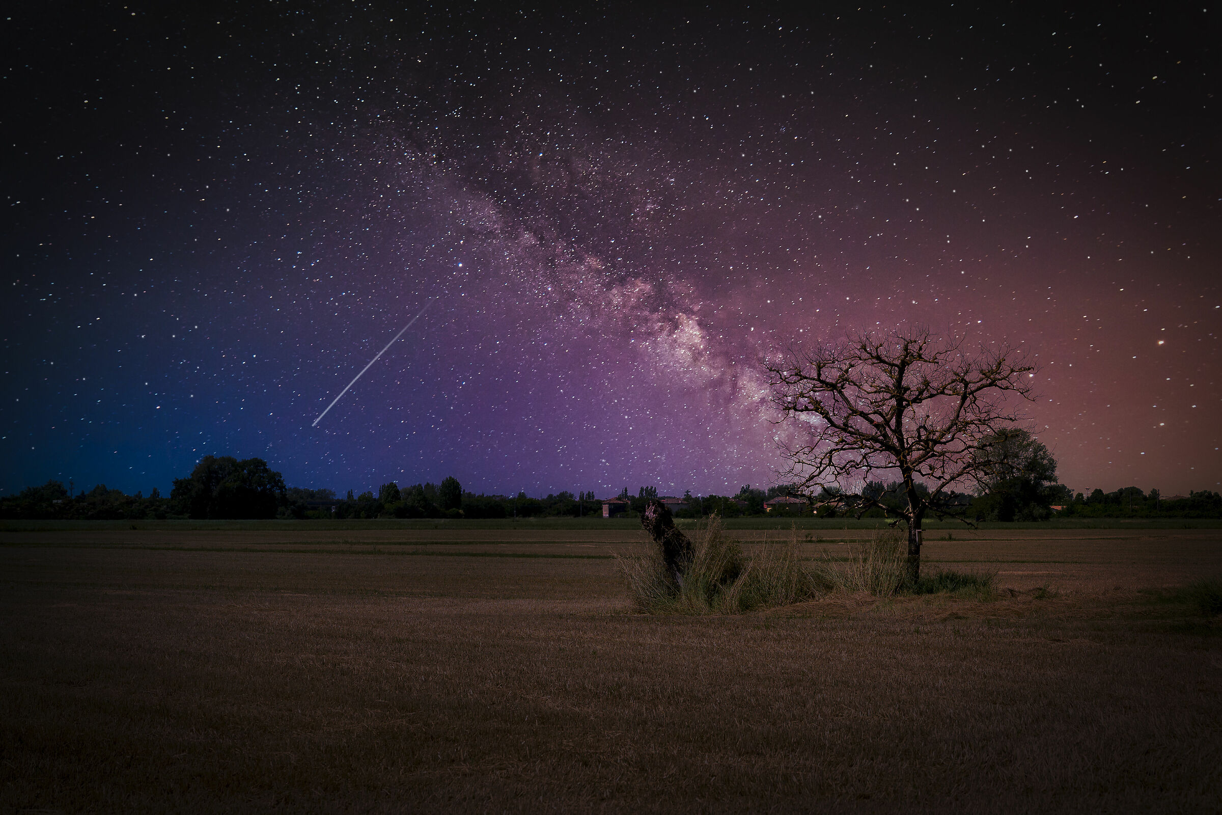in una notte stellata ...