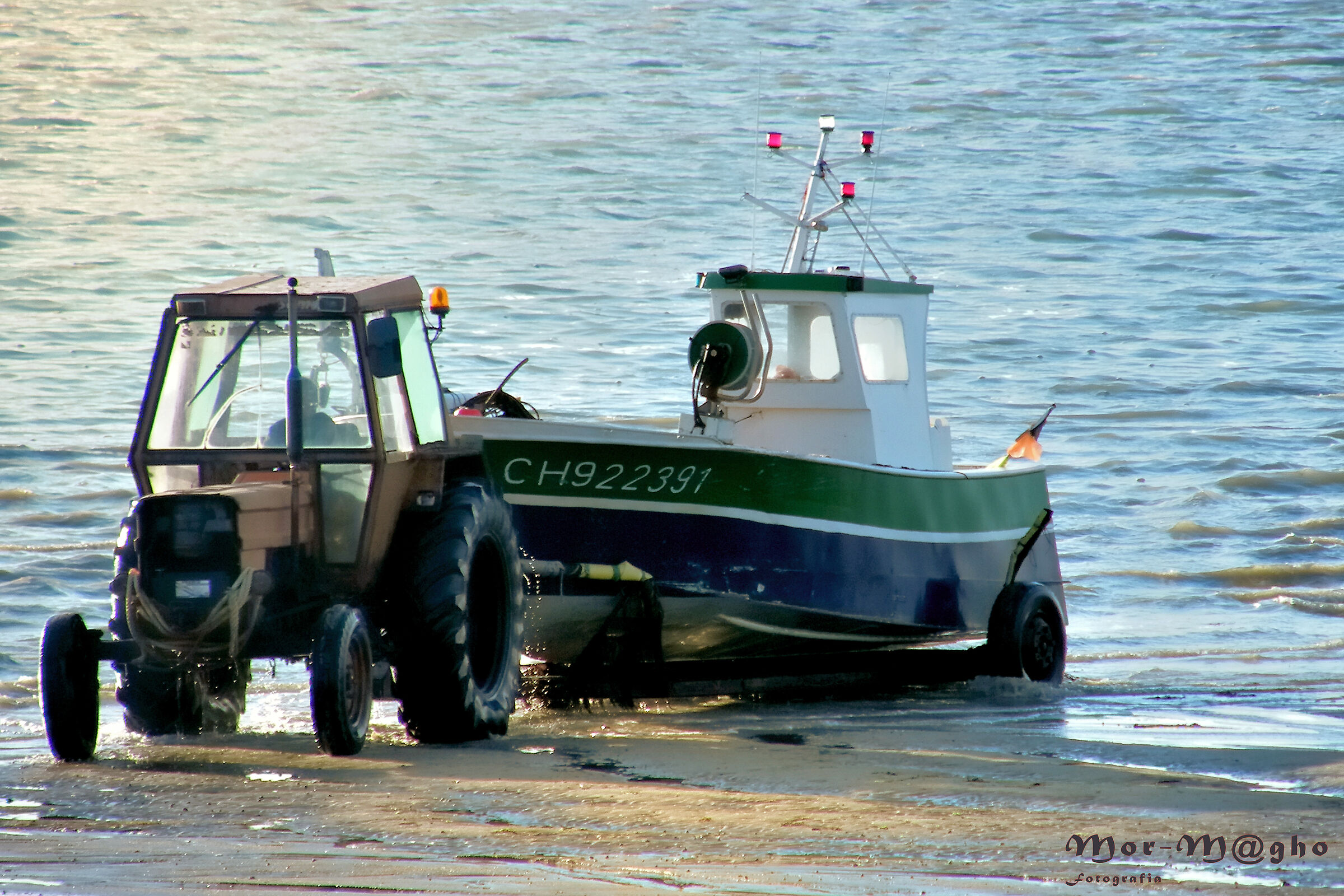 Fine giornata di pesca