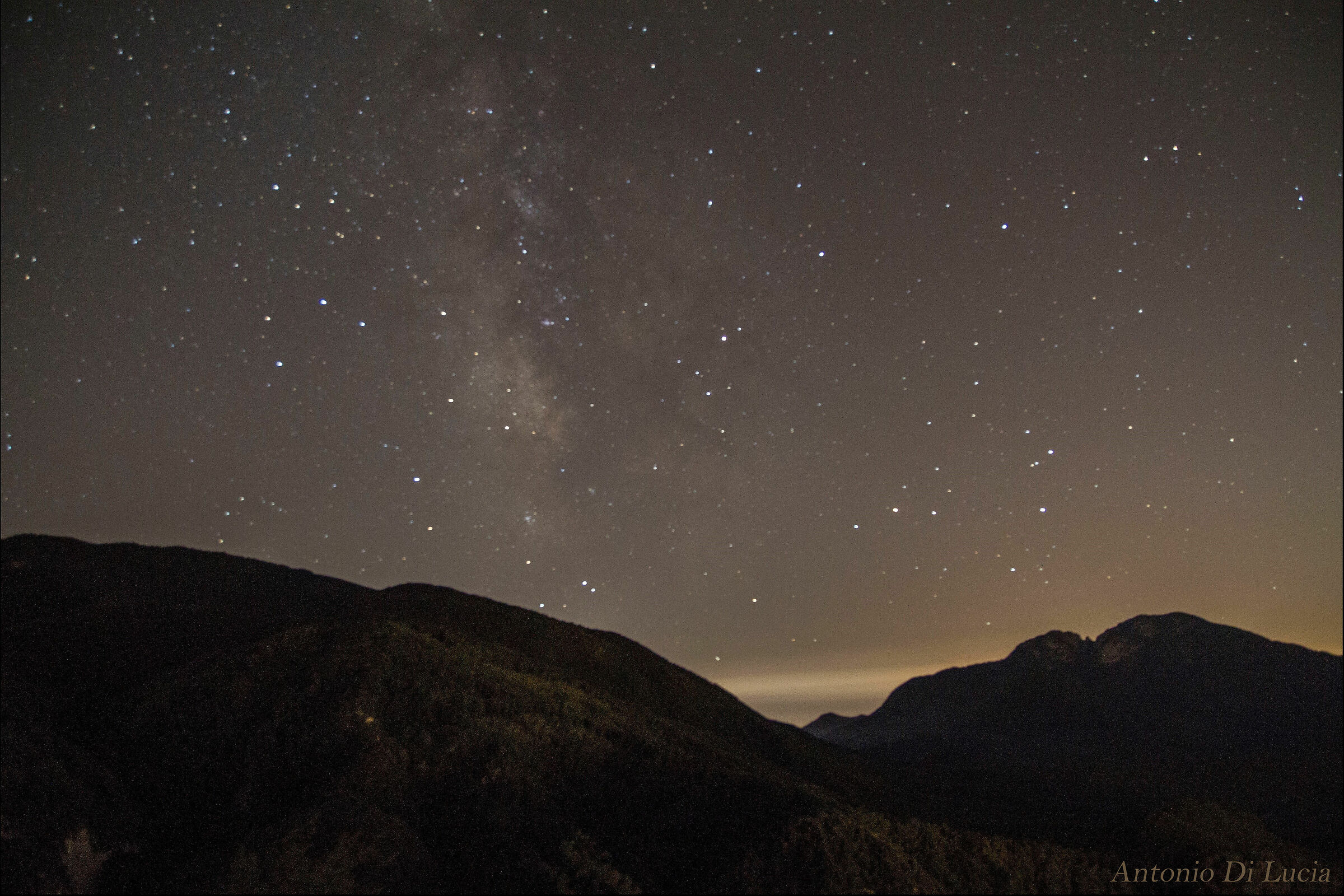 Mention of milky way