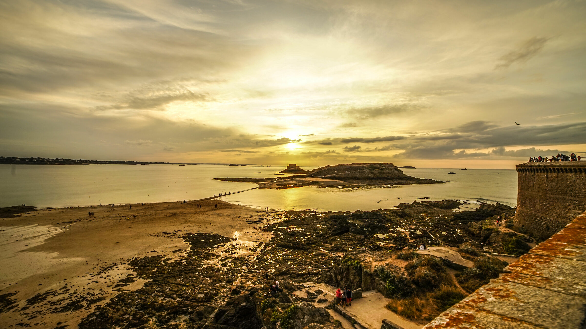 Grand Bé al tramonto - Saint-Malo