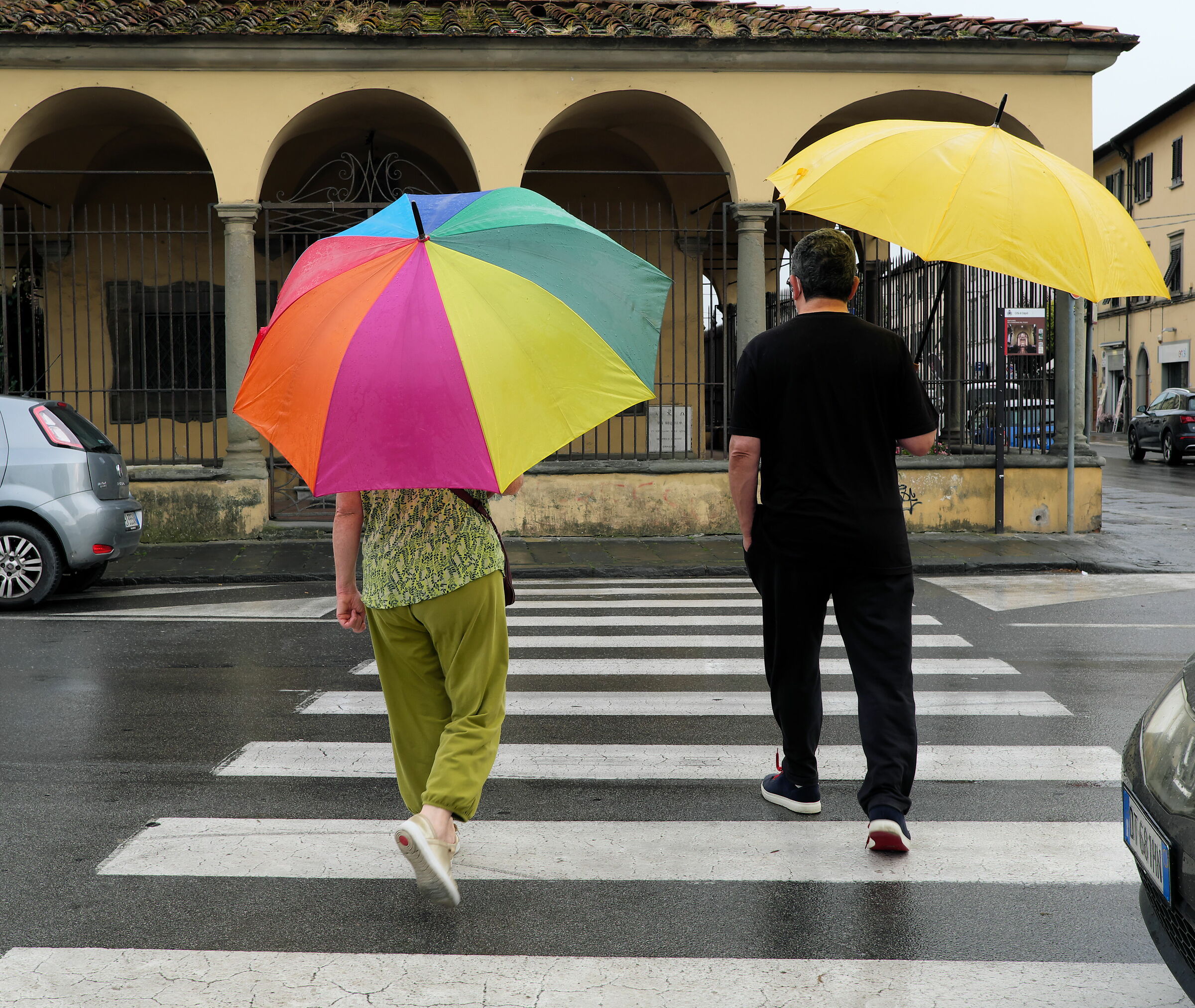 Just two drops of rain